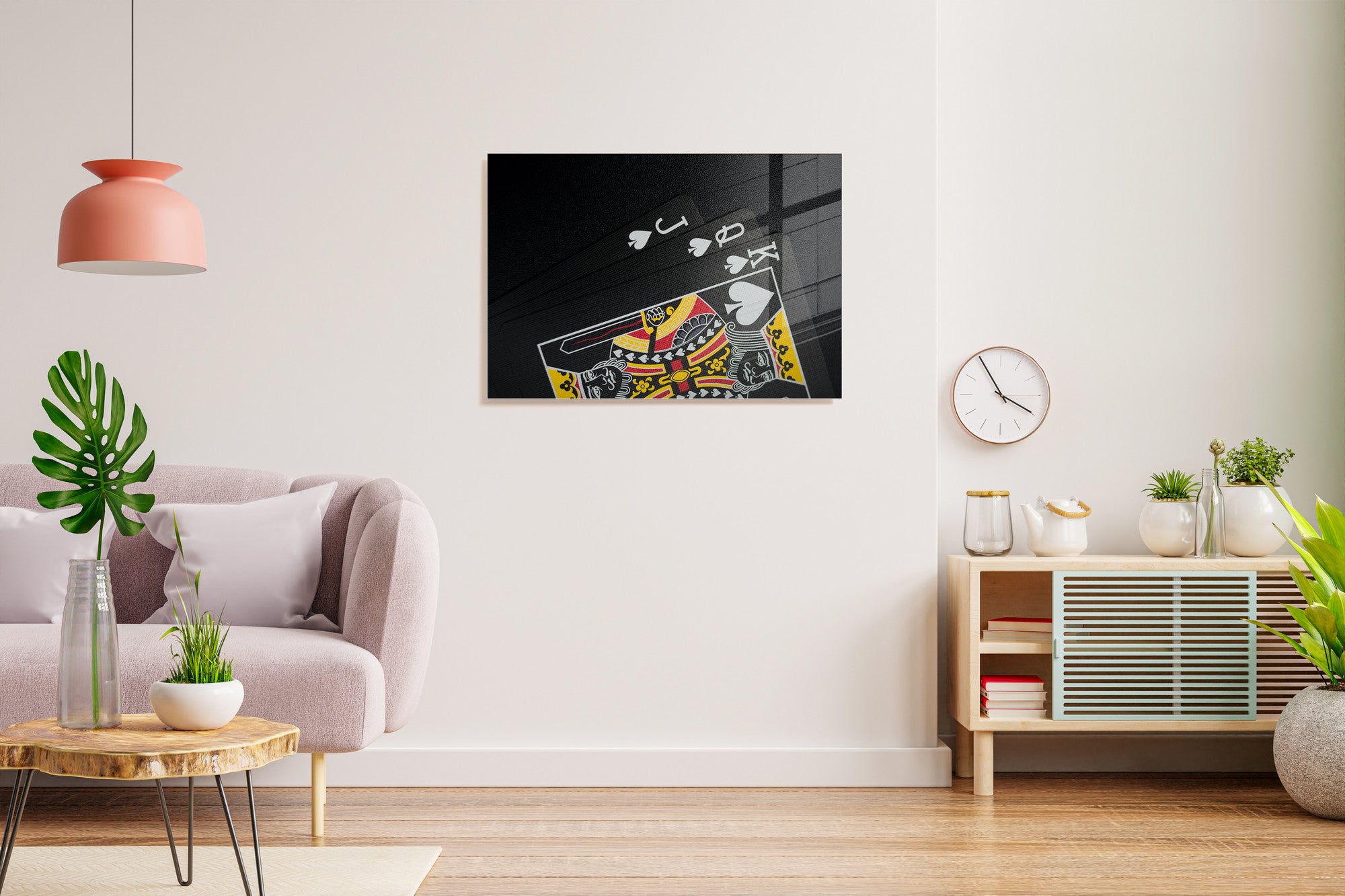 Quadro Decorativo em Vidro Temperado Multicolor 45x65cm - Arte Moderna para Transformar o Seu Espaço