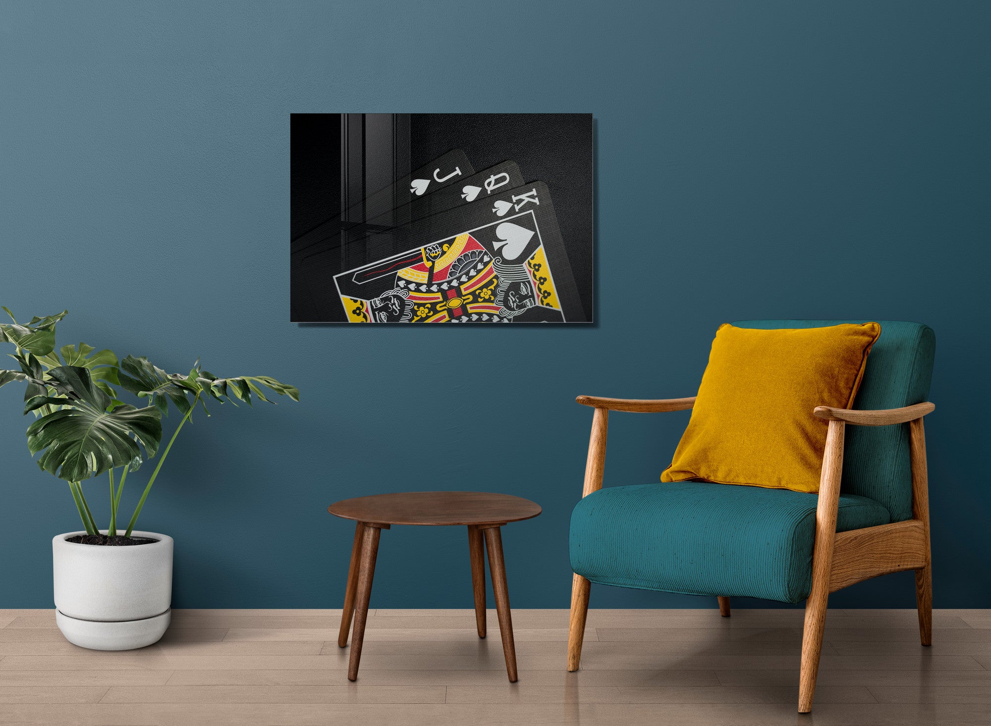 Quadro Decorativo em Vidro Temperado Multicolor 30x45cm - Arte Moderna para Decoração de Interiores