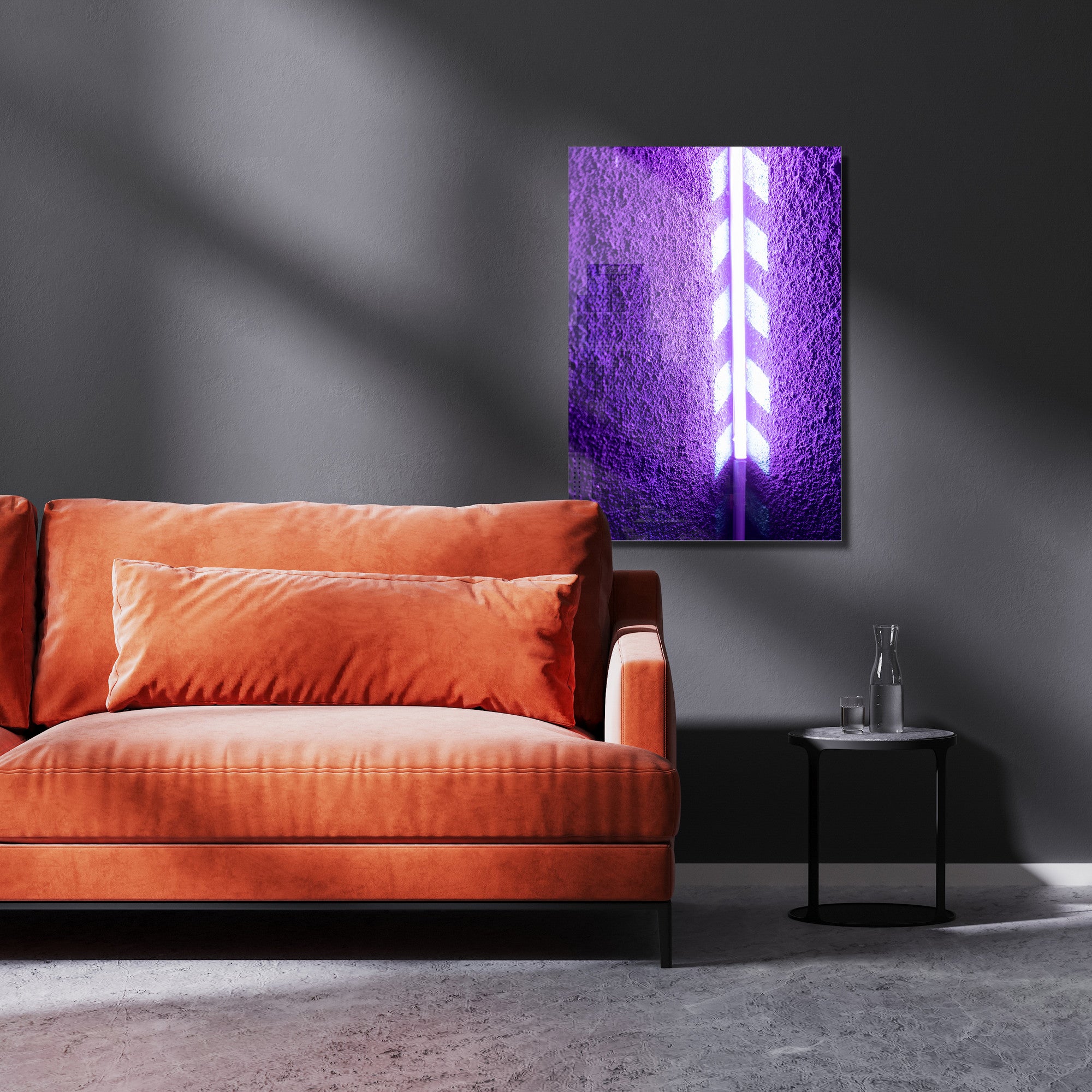 Quadro Decorativo em Vidro Temperado Multicolor 50x70cm - Arte Moderna para Transformar o Seu Espaço