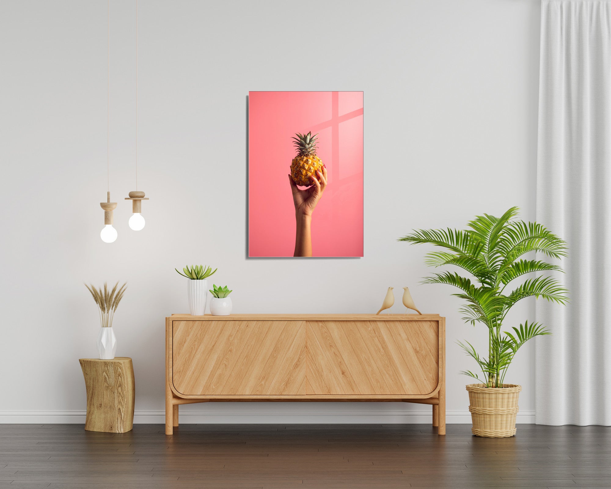 Quadro Decorativo em Vidro Temperado Multicolor 70x100cm - Arte Moderna para Transformar o Seu Espaço