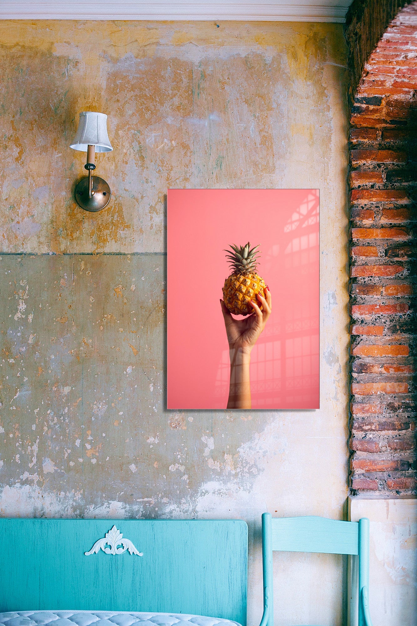 Quadro Decorativo em Vidro Temperado Multicolor 70x100cm - Arte Moderna para Transformar o Seu Espaço