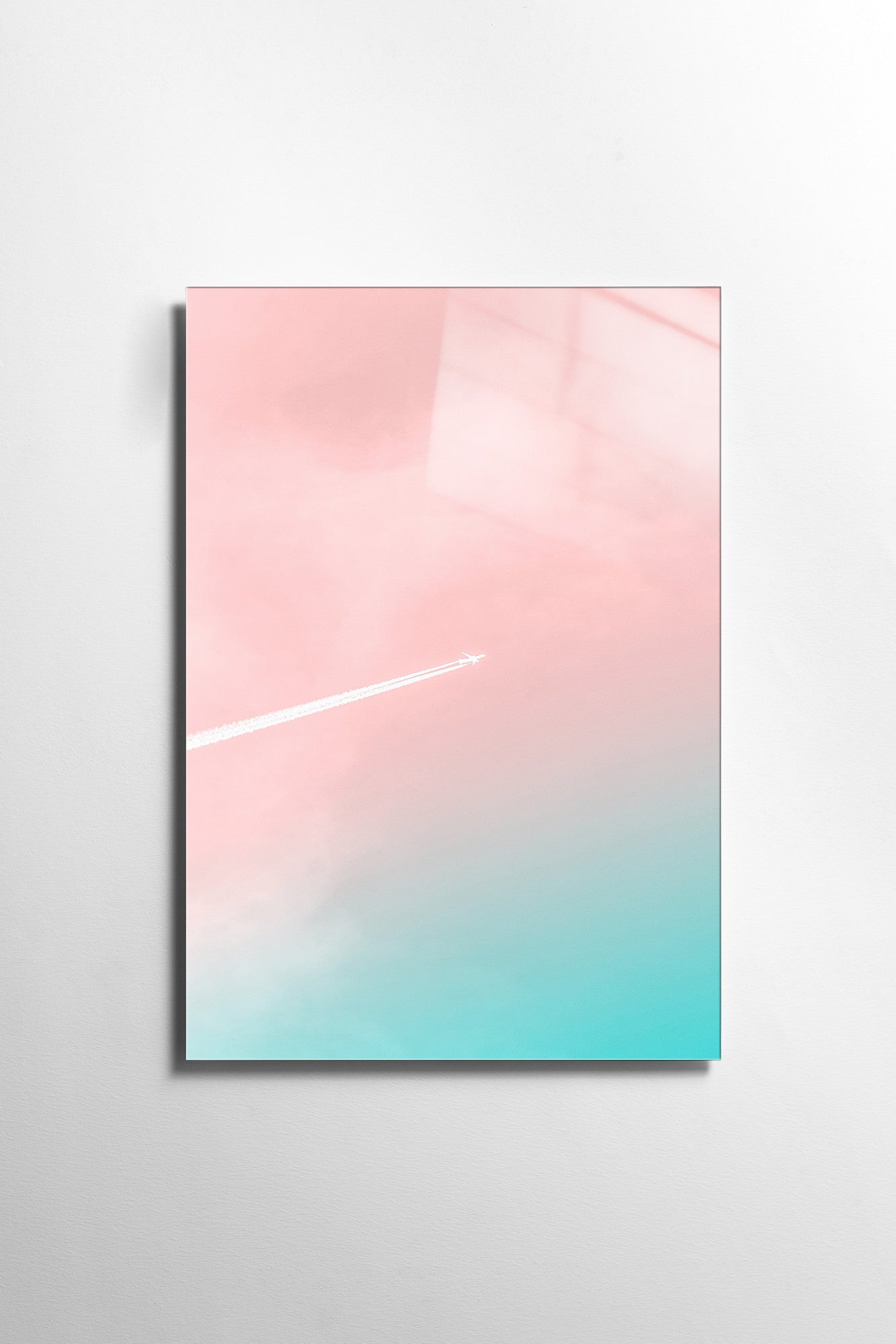 Quadro Decorativo em Vidro Temperado Multicolor 70x100cm - Arte Moderna para Transformar o Seu Espaço