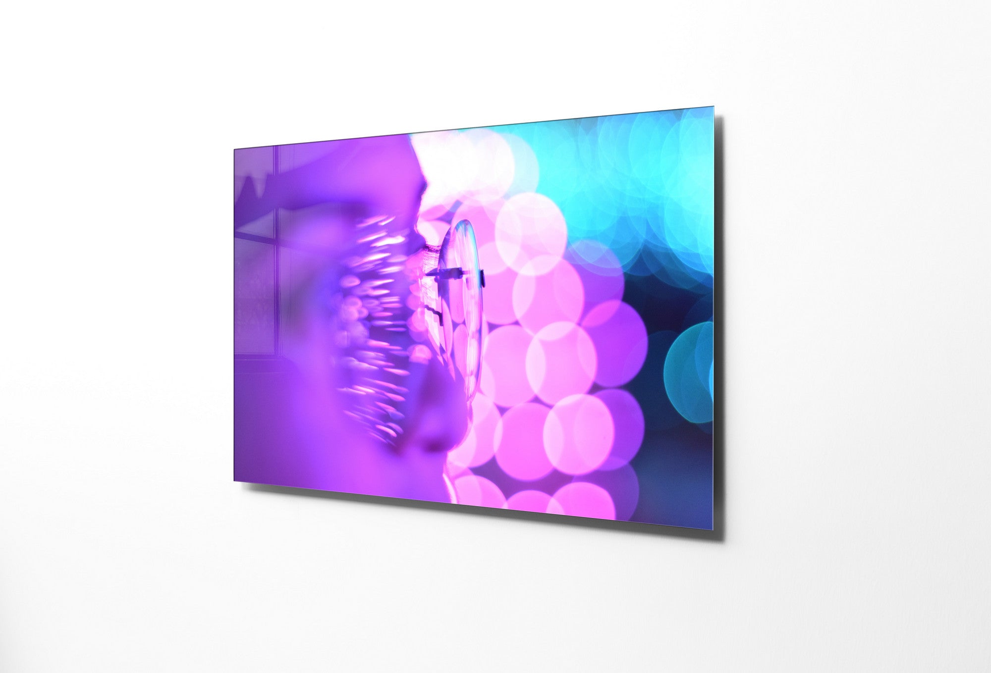 Quadro Decorativo em Vidro Temperado Multicolor 50x70cm - Arte Moderna para Transformar o Seu Espaço