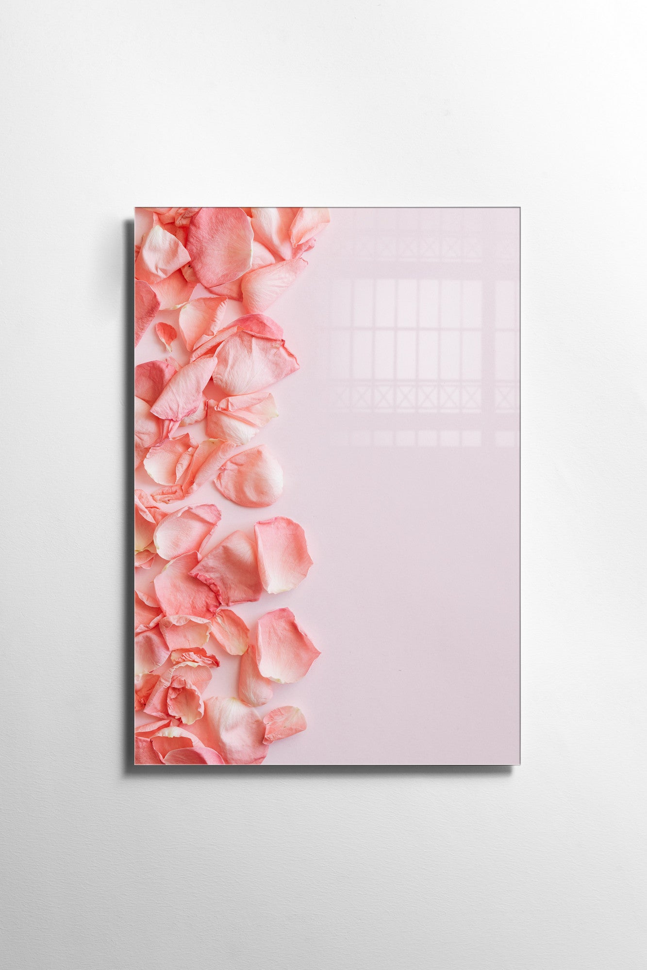 Quadro Decorativo em Vidro Temperado Multicolor 30x45cm - Arte Moderna para Decoração de Interiores