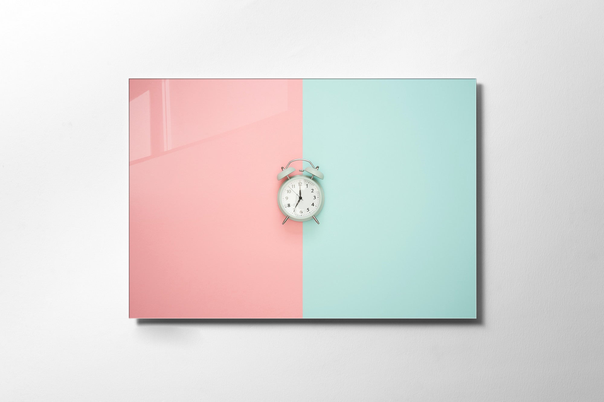 Quadro Decorativo em Vidro Temperado Multicolor 30x45cm - Arte Moderna para Decoração de Interiores