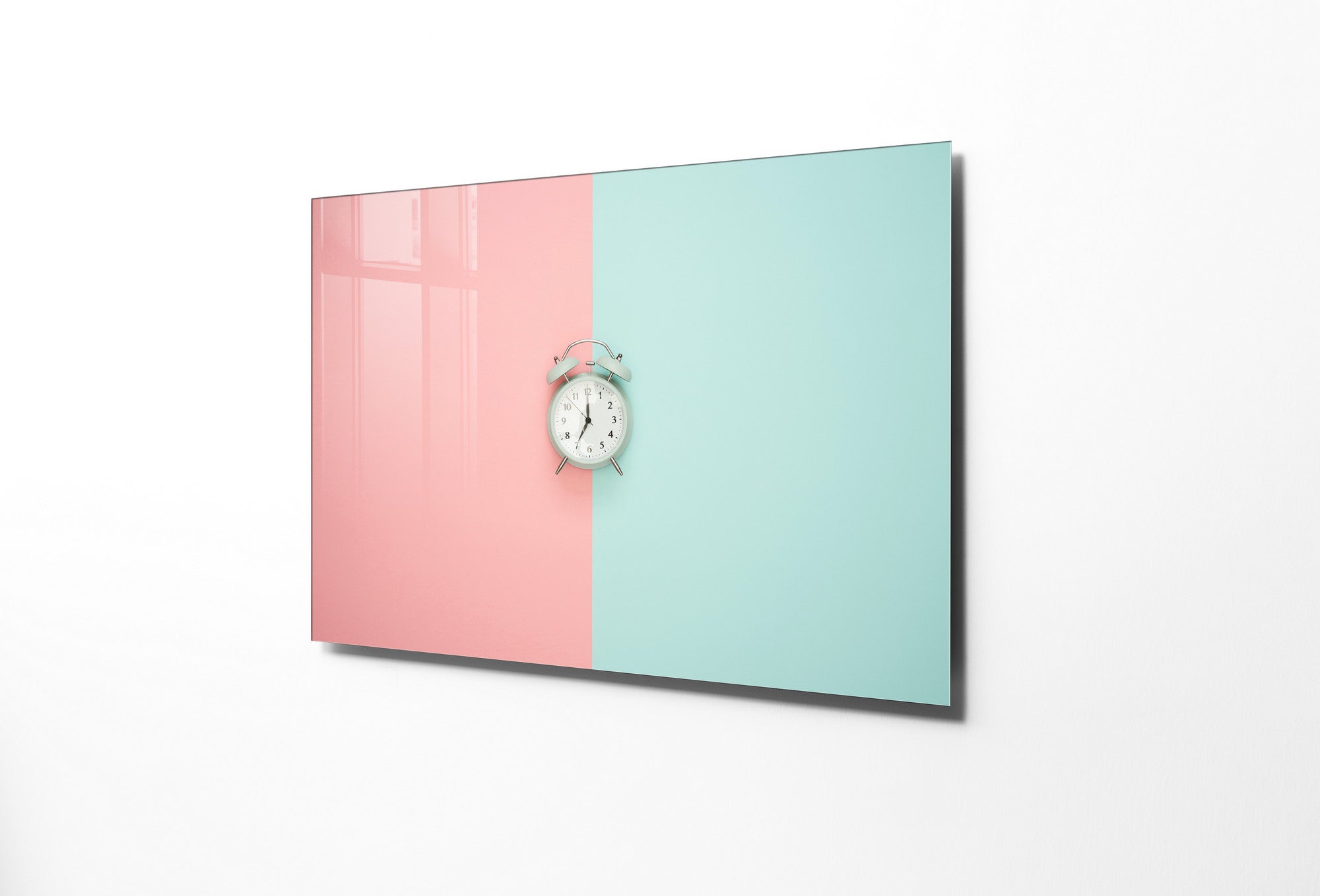 Quadro Decorativo em Vidro Temperado Multicolor 30x45cm - Arte Moderna para Decoração de Interiores