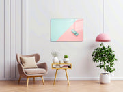 Quadro Decorativo em Vidro Temperado Multicolor 50x70cm - Arte Moderna para Transformar o Seu Espaço