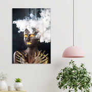 Arte Decorativa em Vidro Temperado UV-003 - Pintura Multicolor 70x100cm - Qualidade Premium 4mm