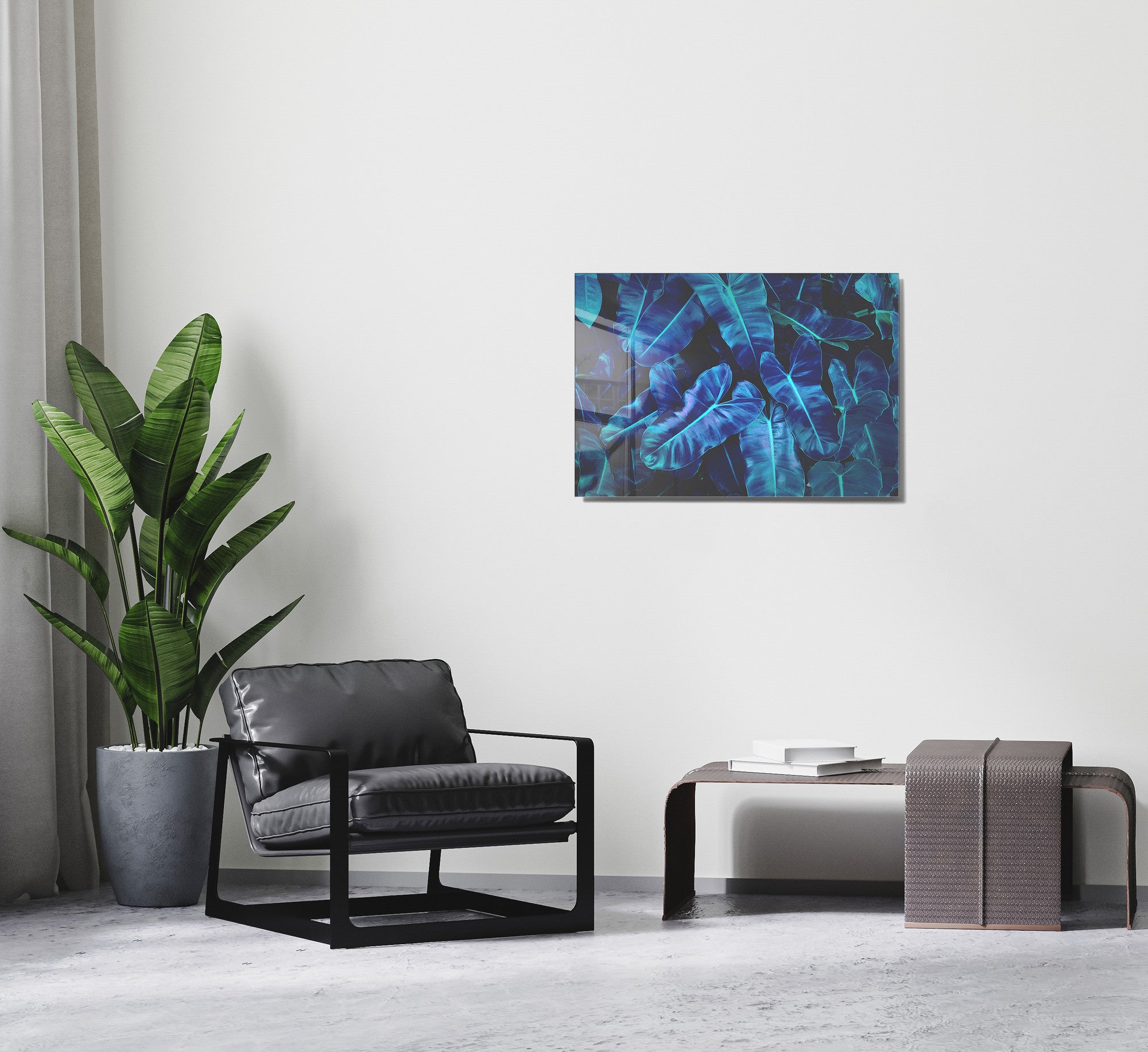 Quadro Decorativo em Vidro Temperado Multicolor 30x45cm - Arte Moderna para Decoração de Interiores