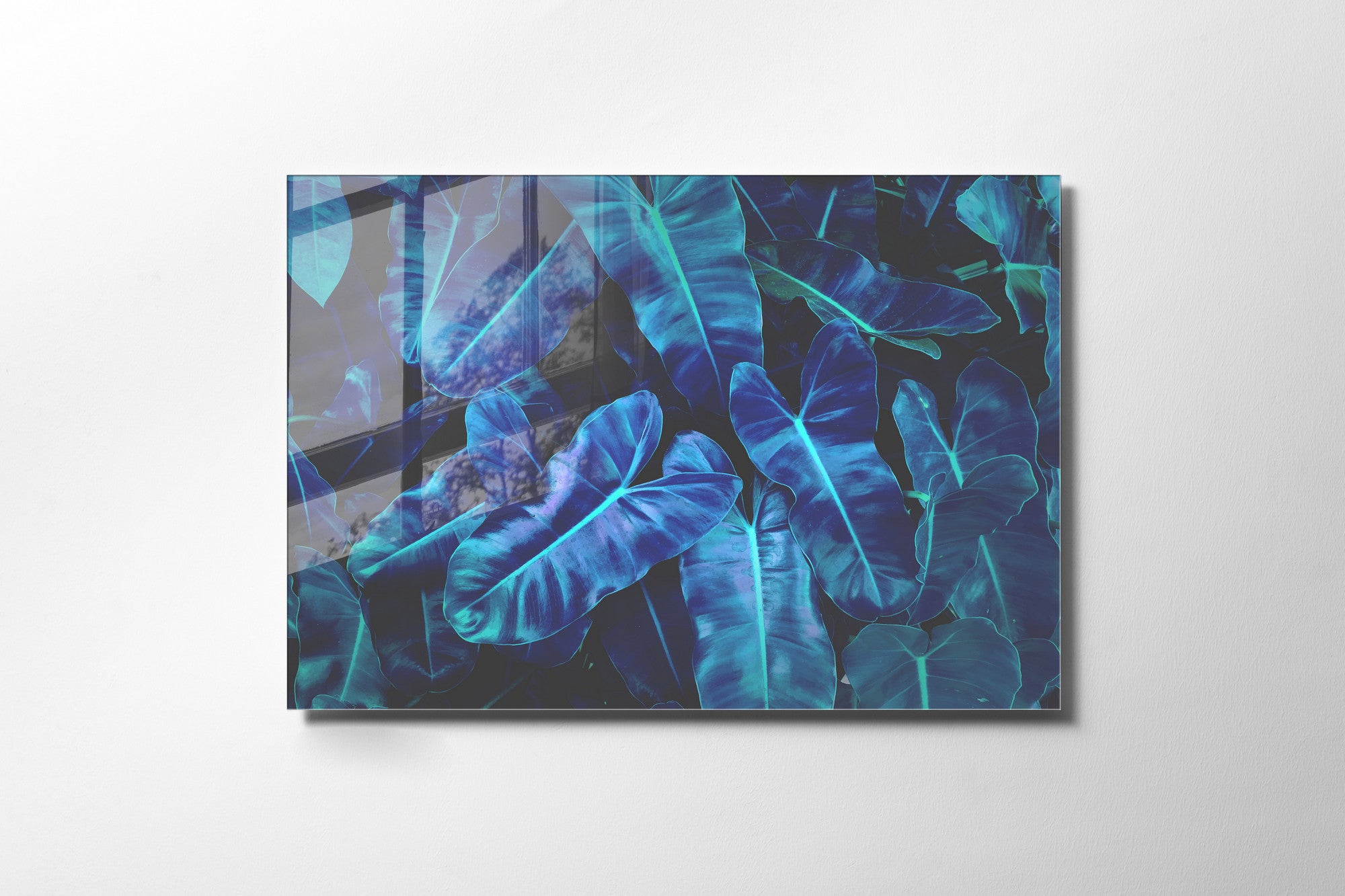 Quadro Decorativo em Vidro Temperado Multicolor 30x45cm - Arte Moderna para Decoração de Interiores