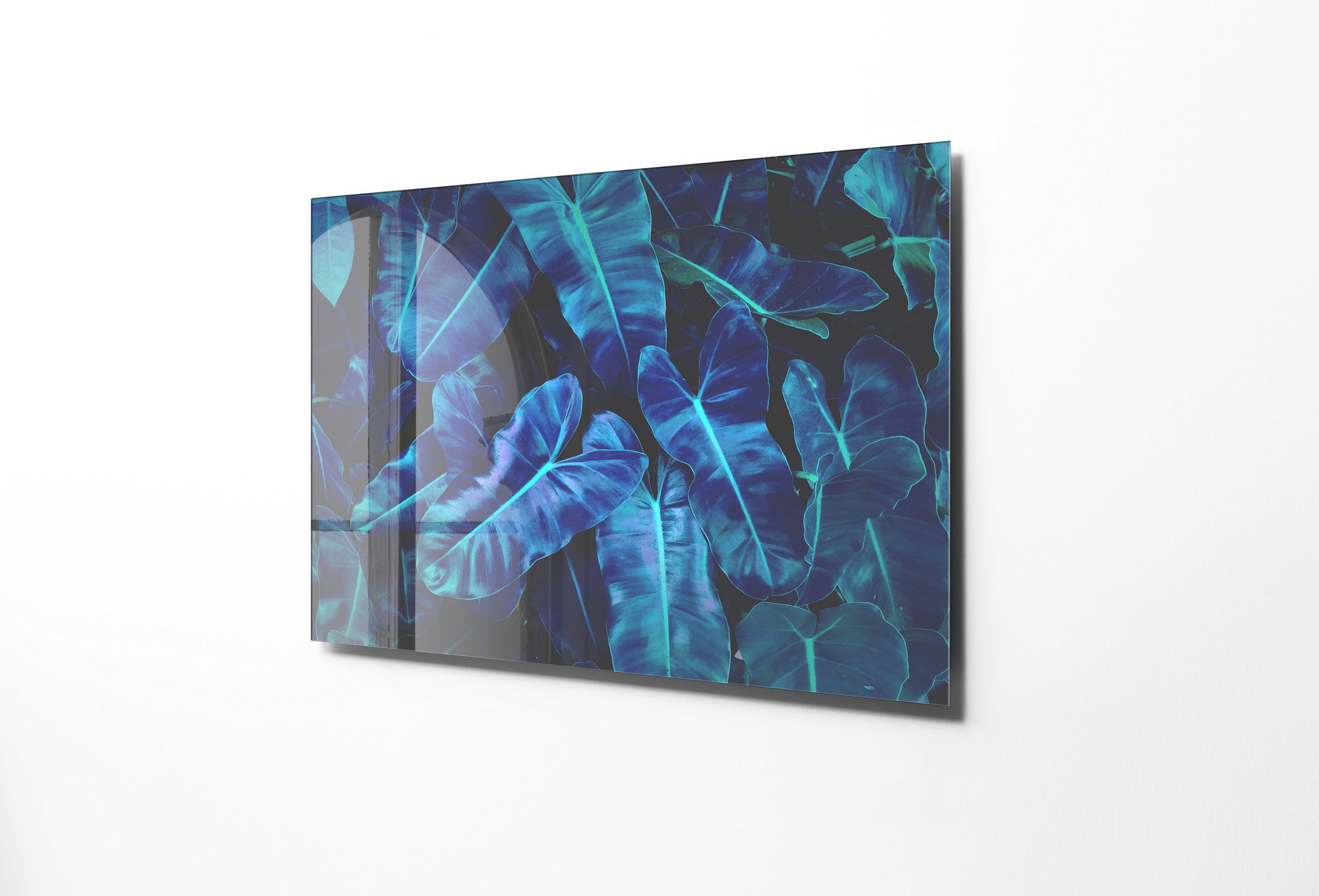 Quadro Decorativo em Vidro Temperado Multicolor 30x45cm - Arte Moderna para Decoração de Interiores