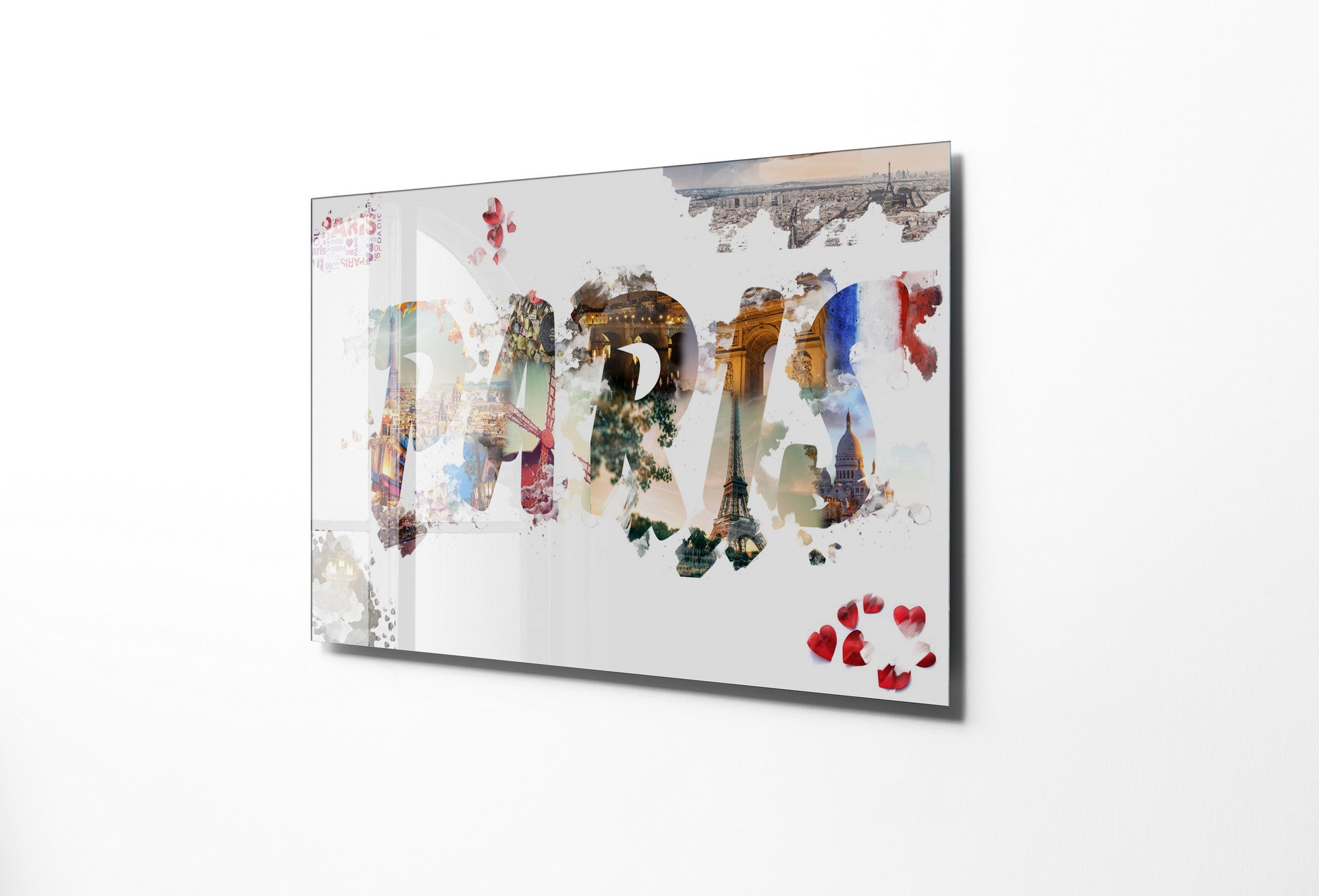 Quadro Decorativo em Vidro Temperado Multicolor 50x70cm - Arte Moderna para Transformar o Seu Espaço