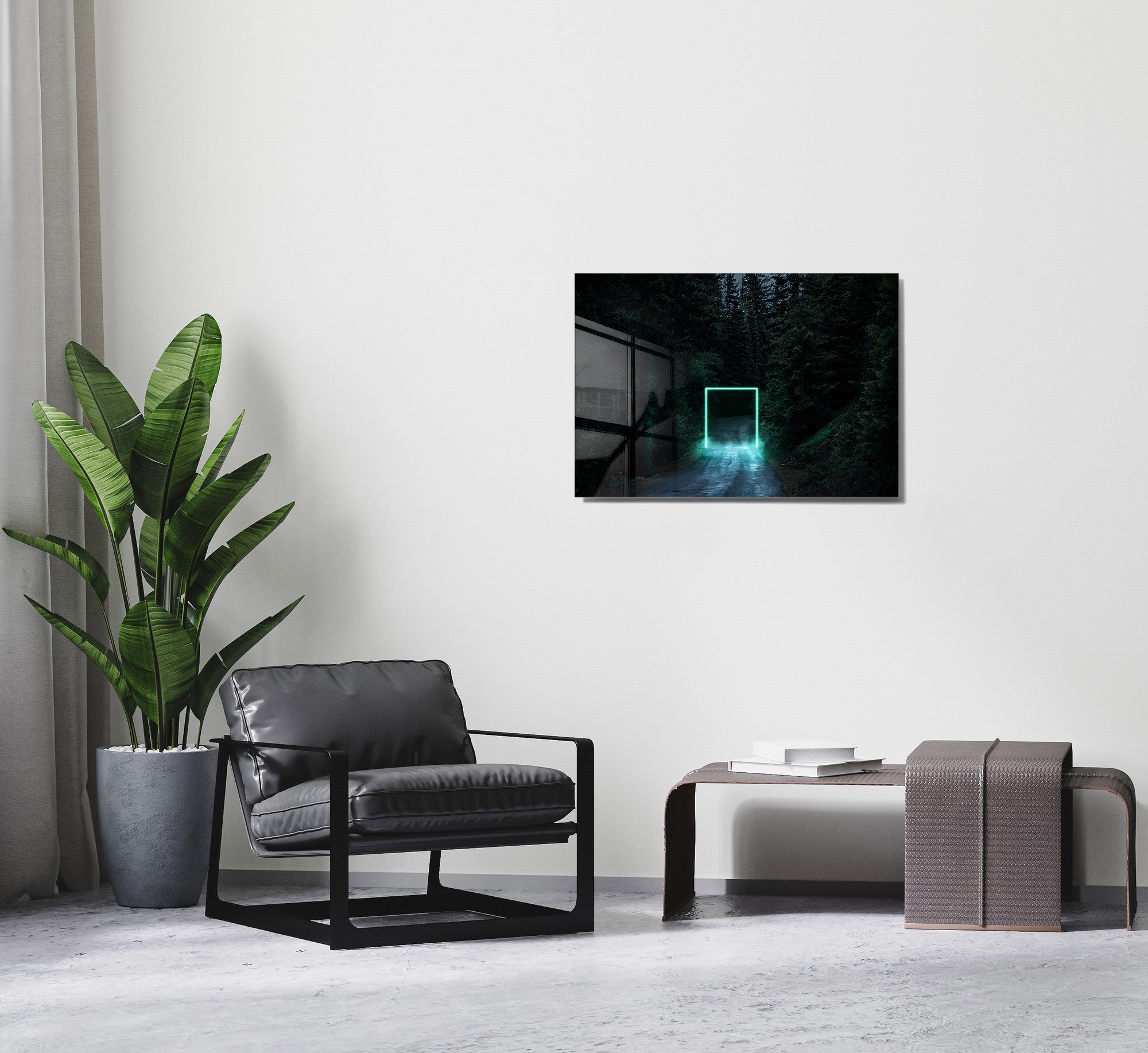 Quadro Decorativo em Vidro Temperado Multicolor 50x70cm - Arte Moderna para Transformar o Seu Espaço