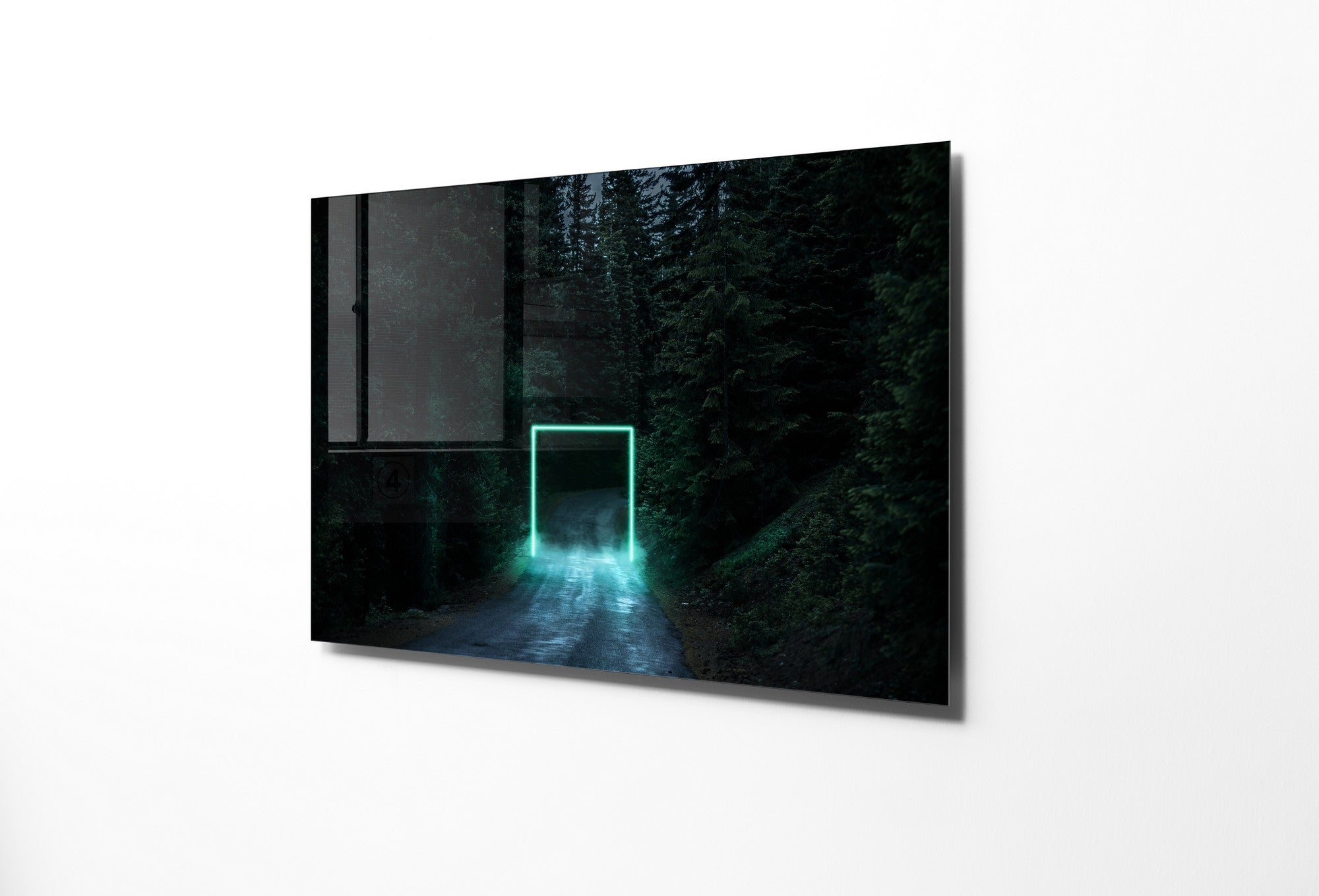 Quadro Decorativo em Vidro Temperado Multicolor 50x70cm - Arte Moderna para Transformar o Seu Espaço