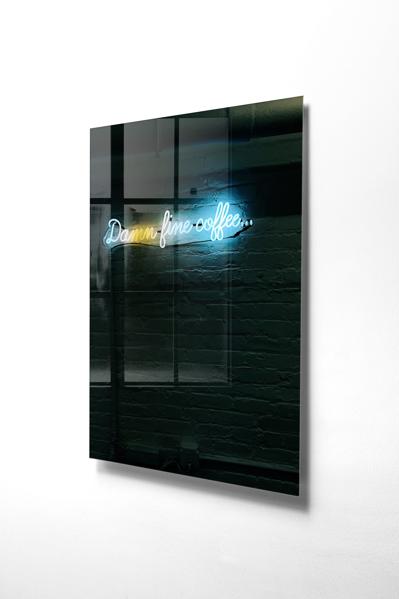 Quadro Decorativo em Vidro Temperado Multicolor 30x45cm - Arte Moderna para Decoração de Interiores