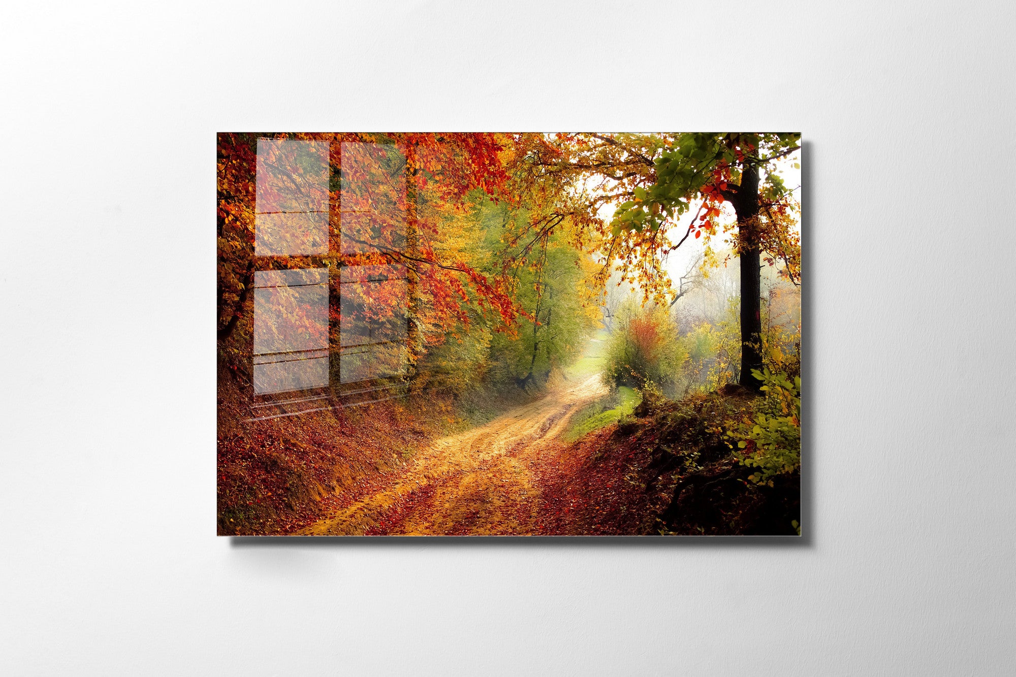 Quadro Decorativo em Vidro Temperado Multicolor 45x65cm - Arte Moderna para Transformar o Seu Espaço