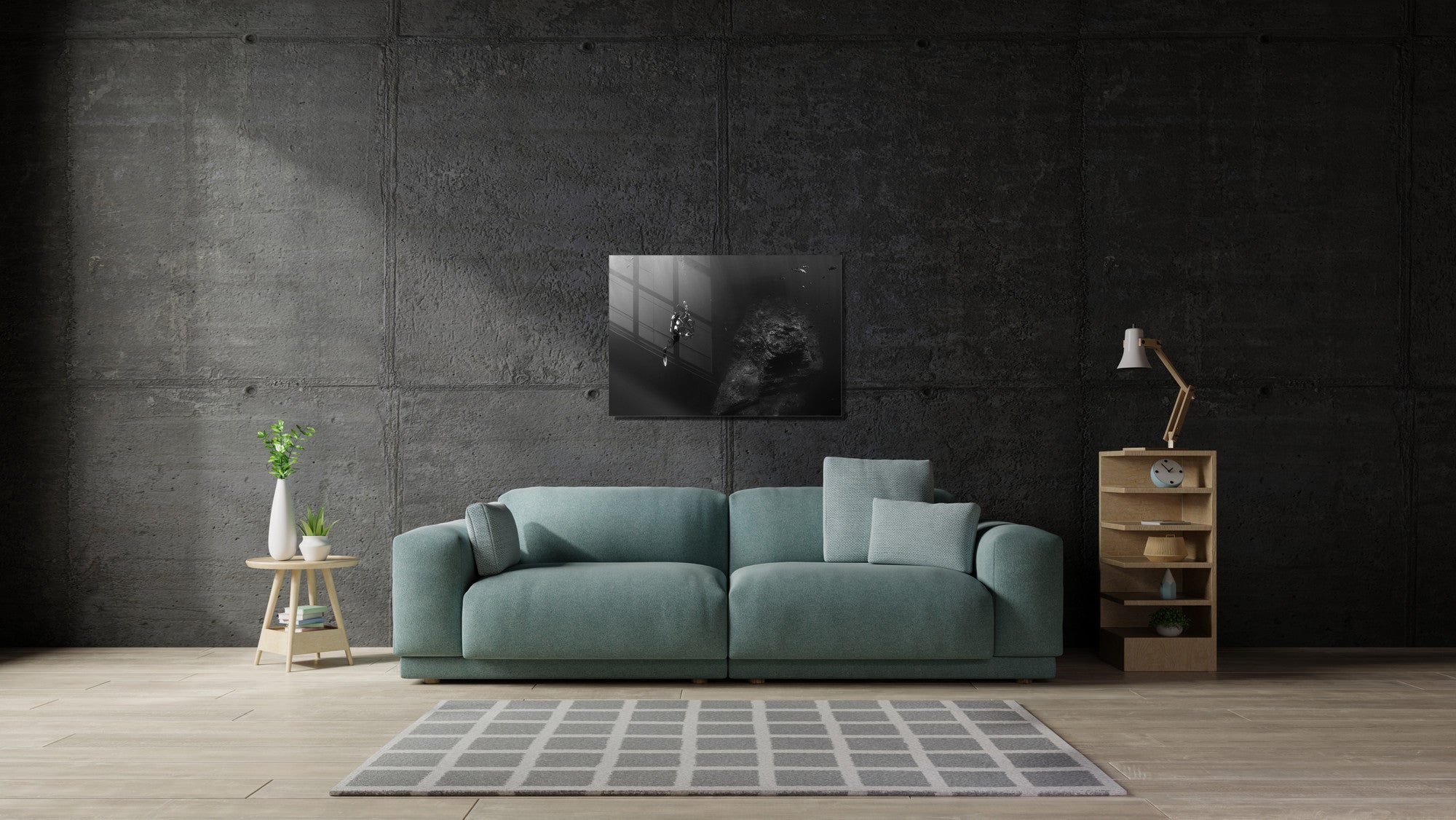 Quadro Decorativo em Vidro Temperado Multicolor 70x100cm - Arte Moderna para Transformar o Seu Espaço