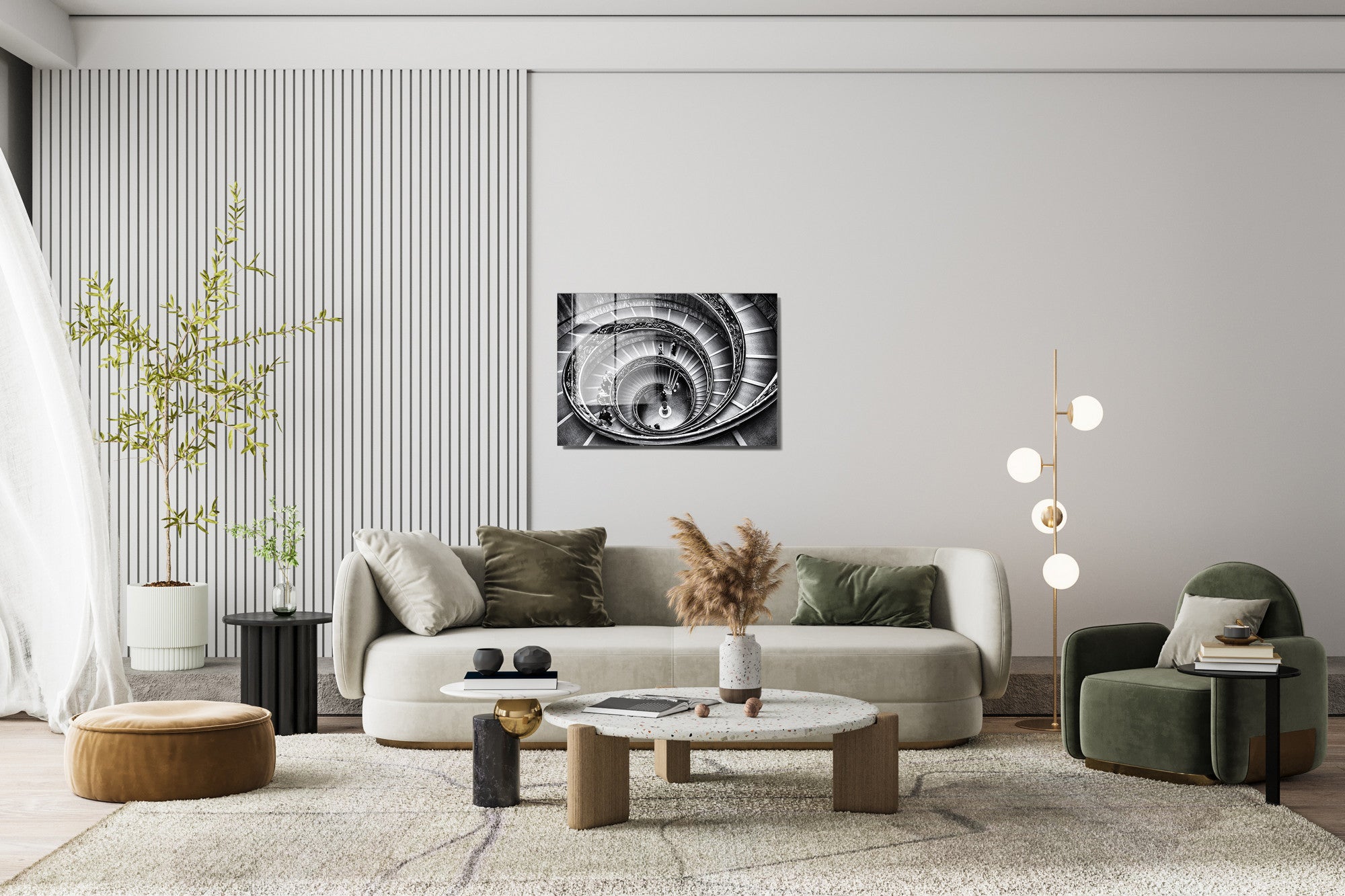 Quadro Decorativo em Vidro Temperado Multicolor 50x70cm - Arte Moderna para Transformar o Seu Espaço