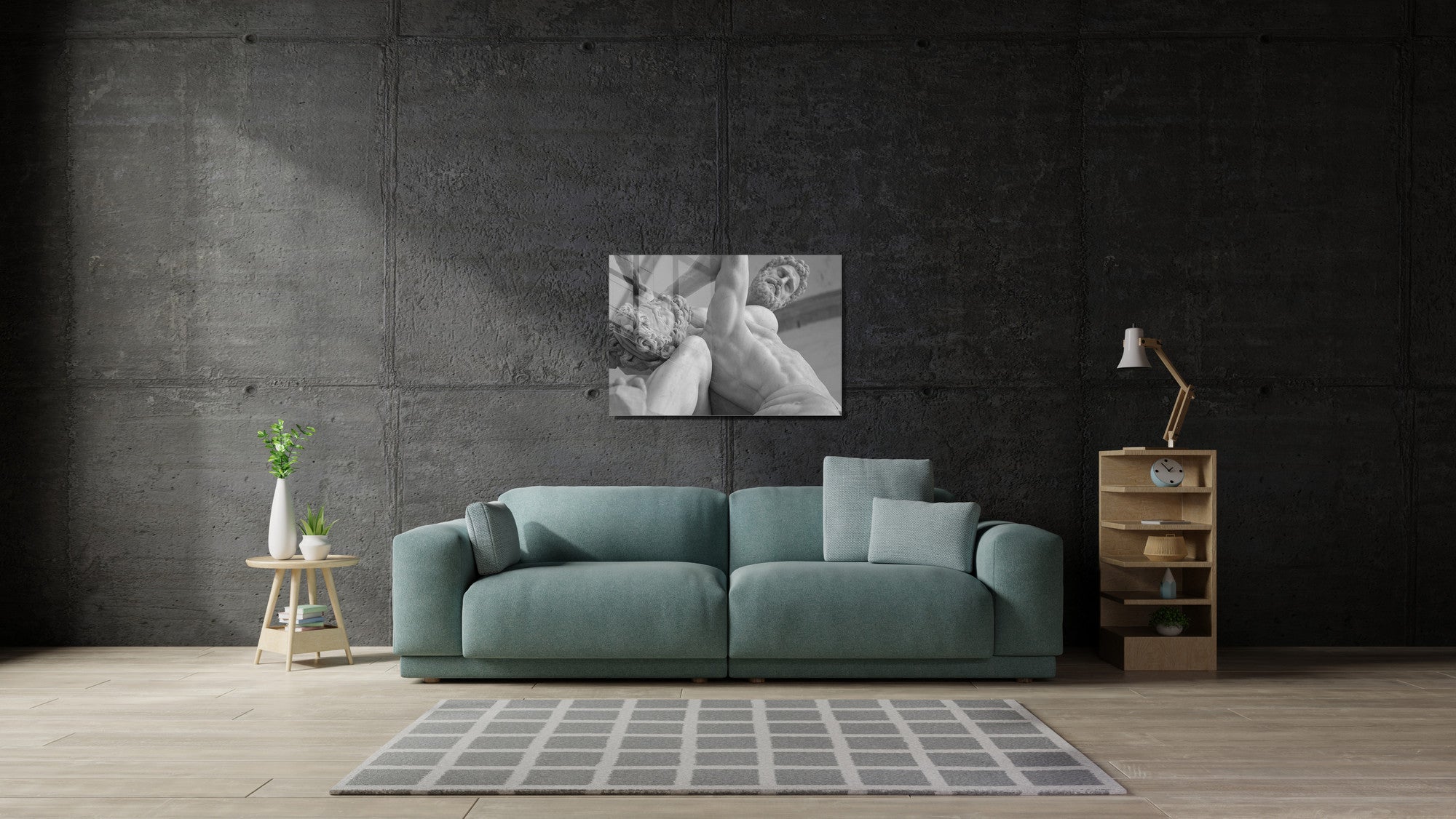 Quadro Decorativo em Vidro Temperado Multicolor 30x45cm - Arte Moderna para Decoração de Interiores