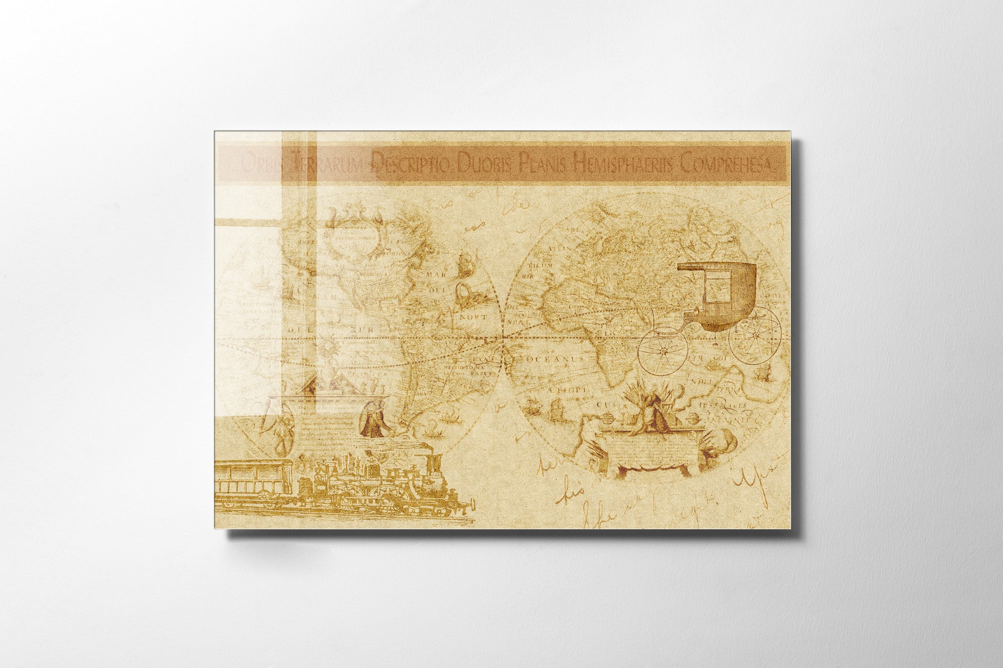 Quadro Decorativo em Vidro Temperado Multicolor 70x100cm - Arte Moderna para Transformar o Seu Espaço