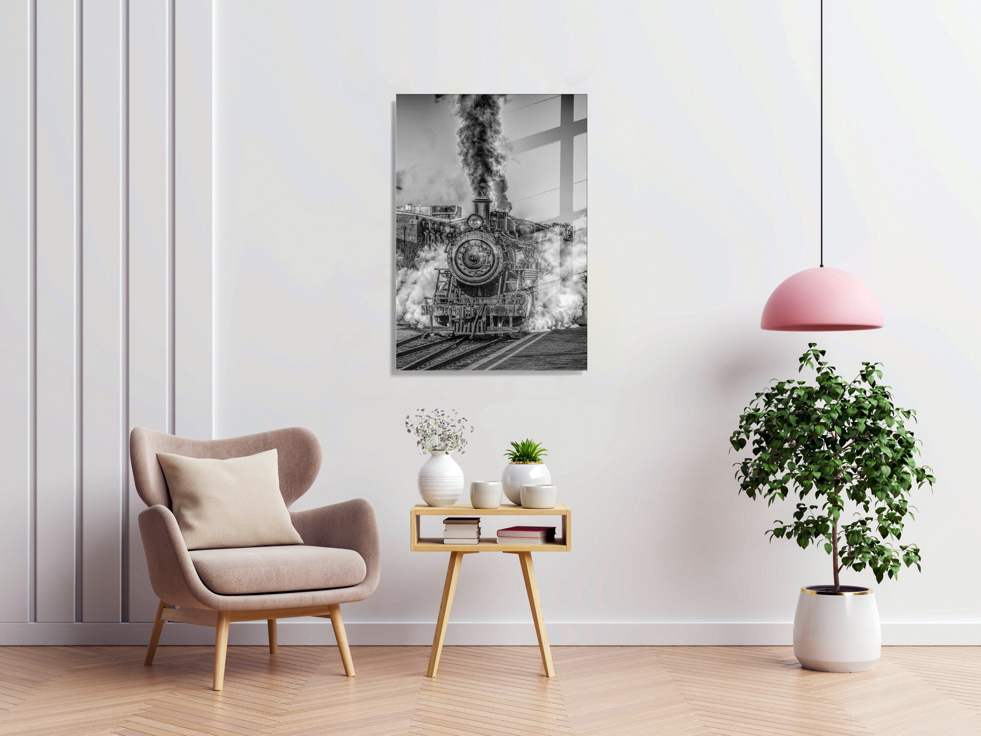 Quadro Decorativo em Vidro Temperado Multicolor 70x100cm - Arte Moderna para Transformar o Seu Espaço