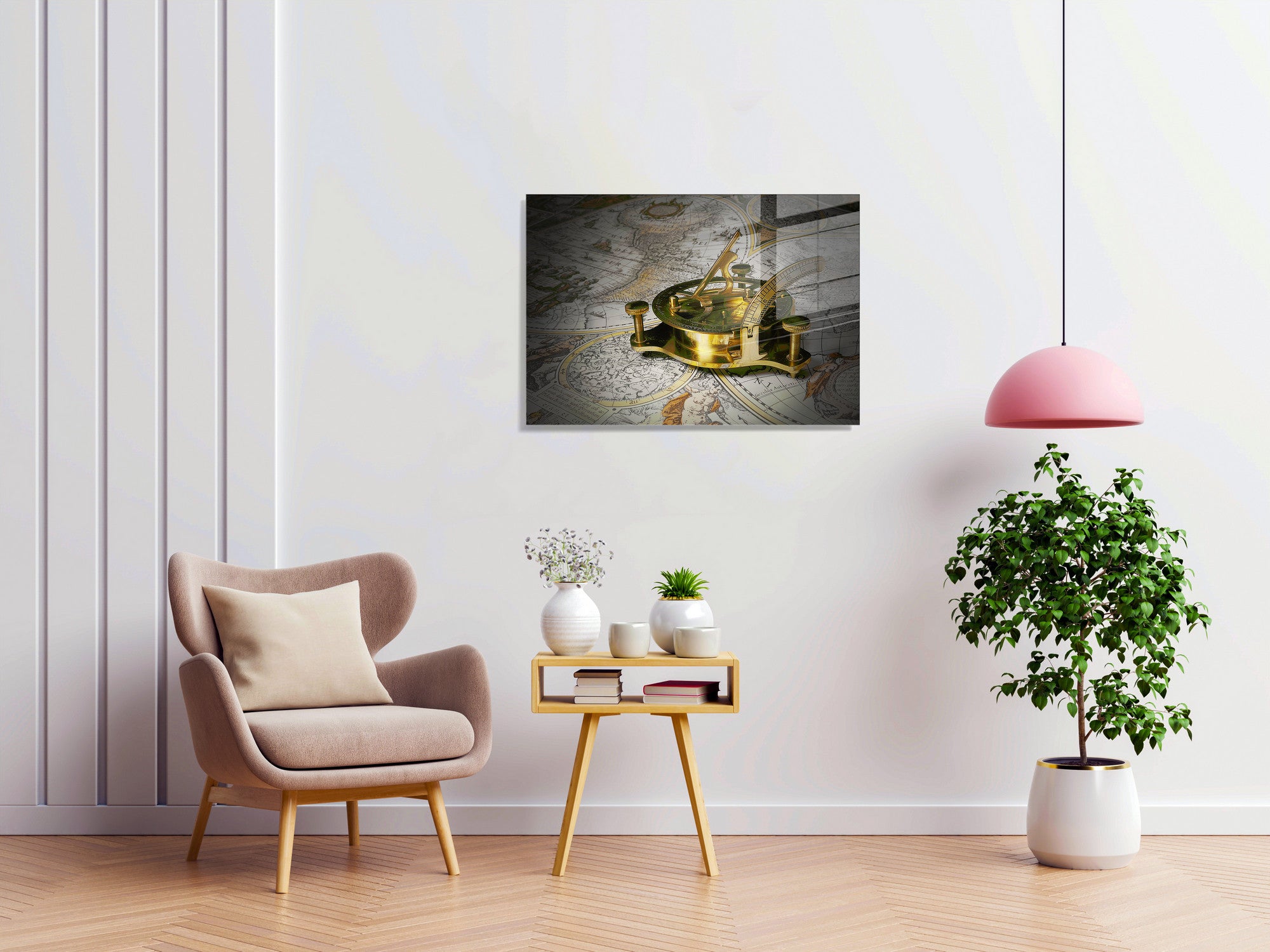 Quadro Decorativo em Vidro Temperado Multicolor 70x100cm - Arte Moderna para Transformar o Seu Espaço