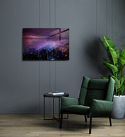 Quadro Decorativo em Vidro Temperado Multicolor 70x100cm - Arte Moderna para Transformar o Seu Espaço