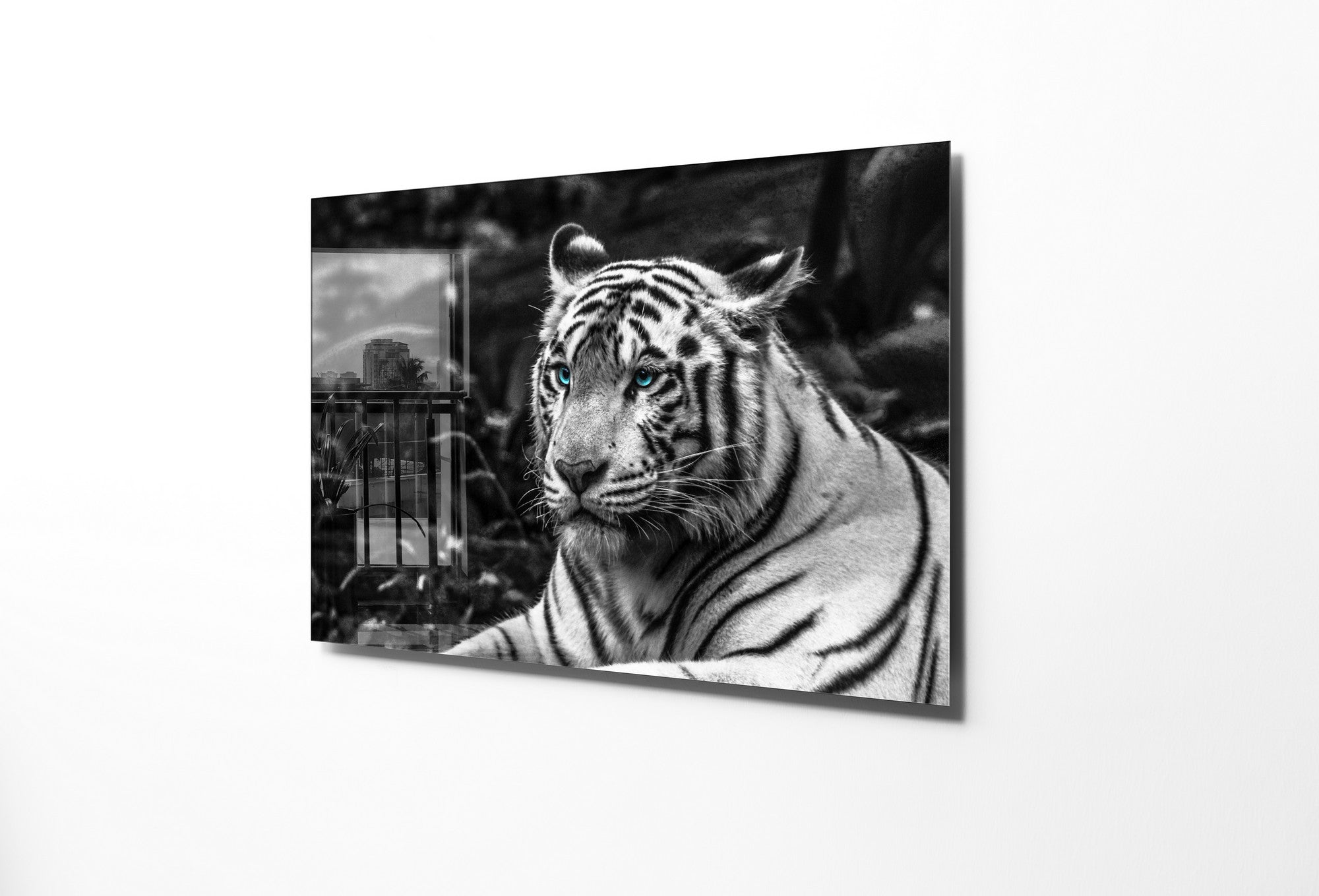 Quadro Decorativo em Vidro Temperado Multicolor 50x70cm - Arte Moderna para Transformar o Seu Espaço