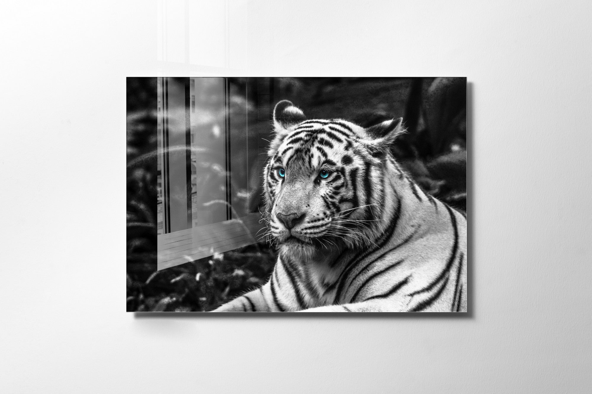 Quadro Decorativo em Vidro Temperado Multicolor 30x45cm - Arte Moderna para Decoração de Interiores