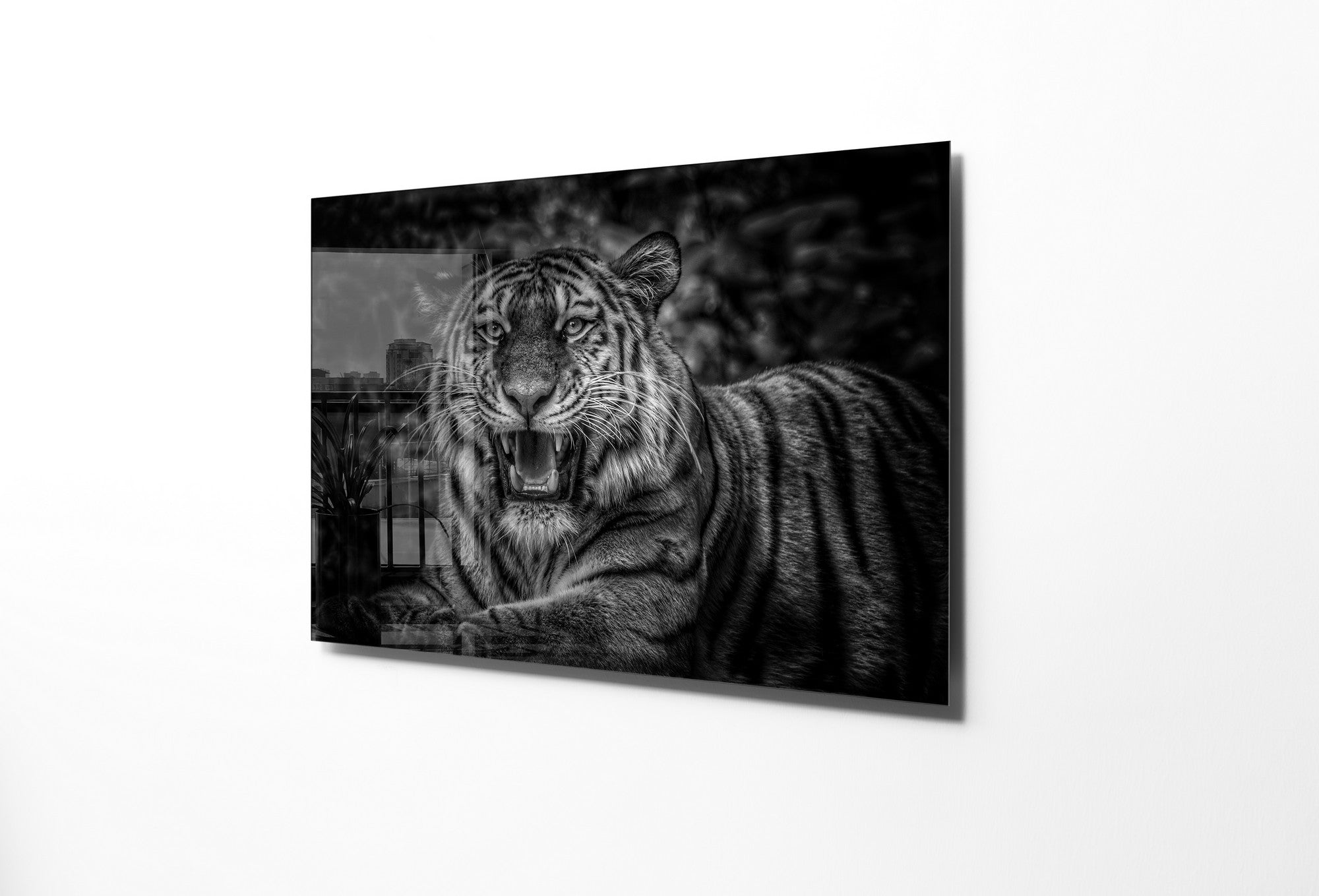 Quadro Decorativo em Vidro Temperado Multicolor 45x65cm - Arte Moderna para Transformar o Seu Espaço