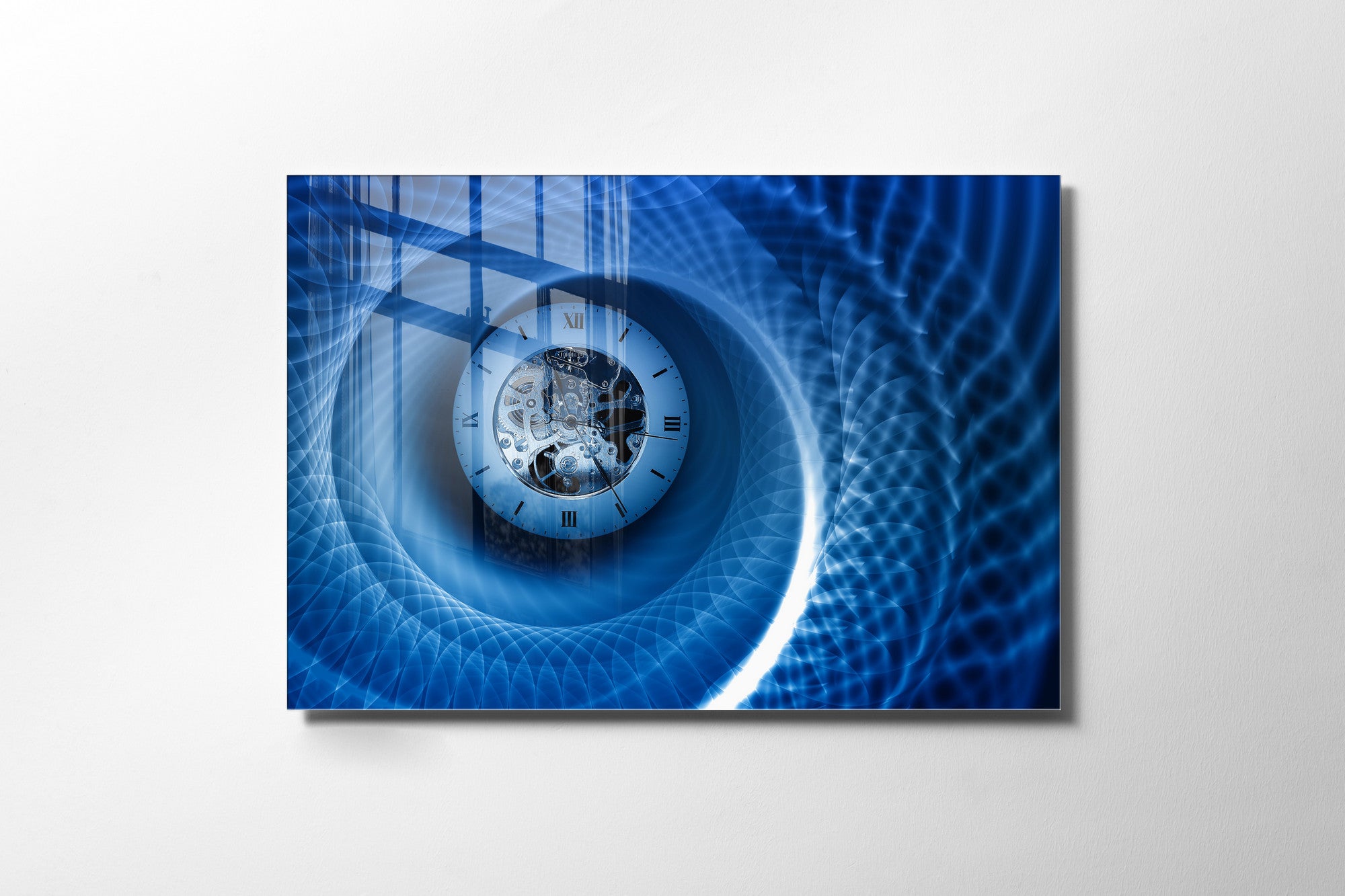 Quadro Decorativo em Vidro Temperado Multicolor 50x70cm - Arte Moderna para Transformar o Seu Espaço