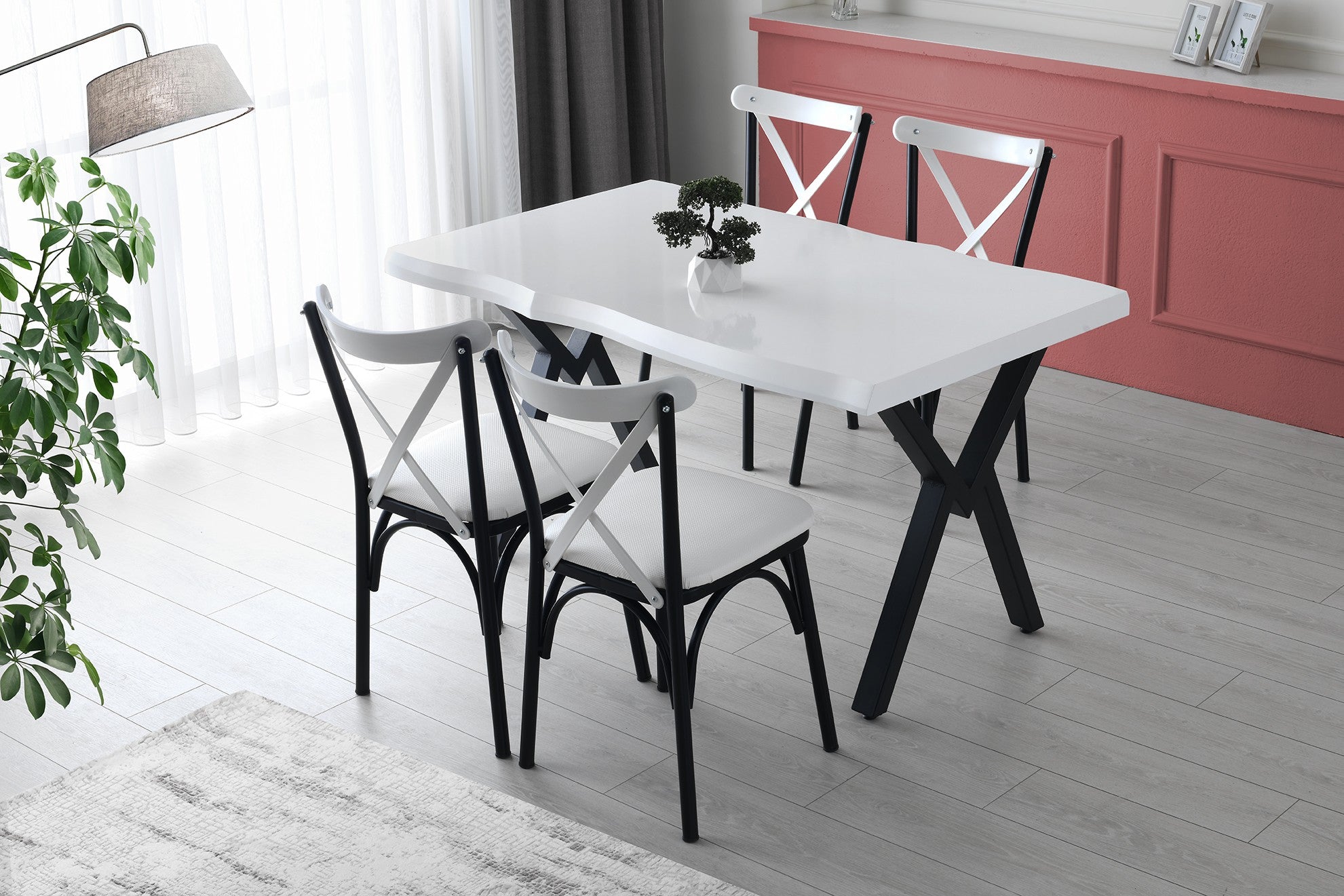 Mesa de jantar-Efor-Branco