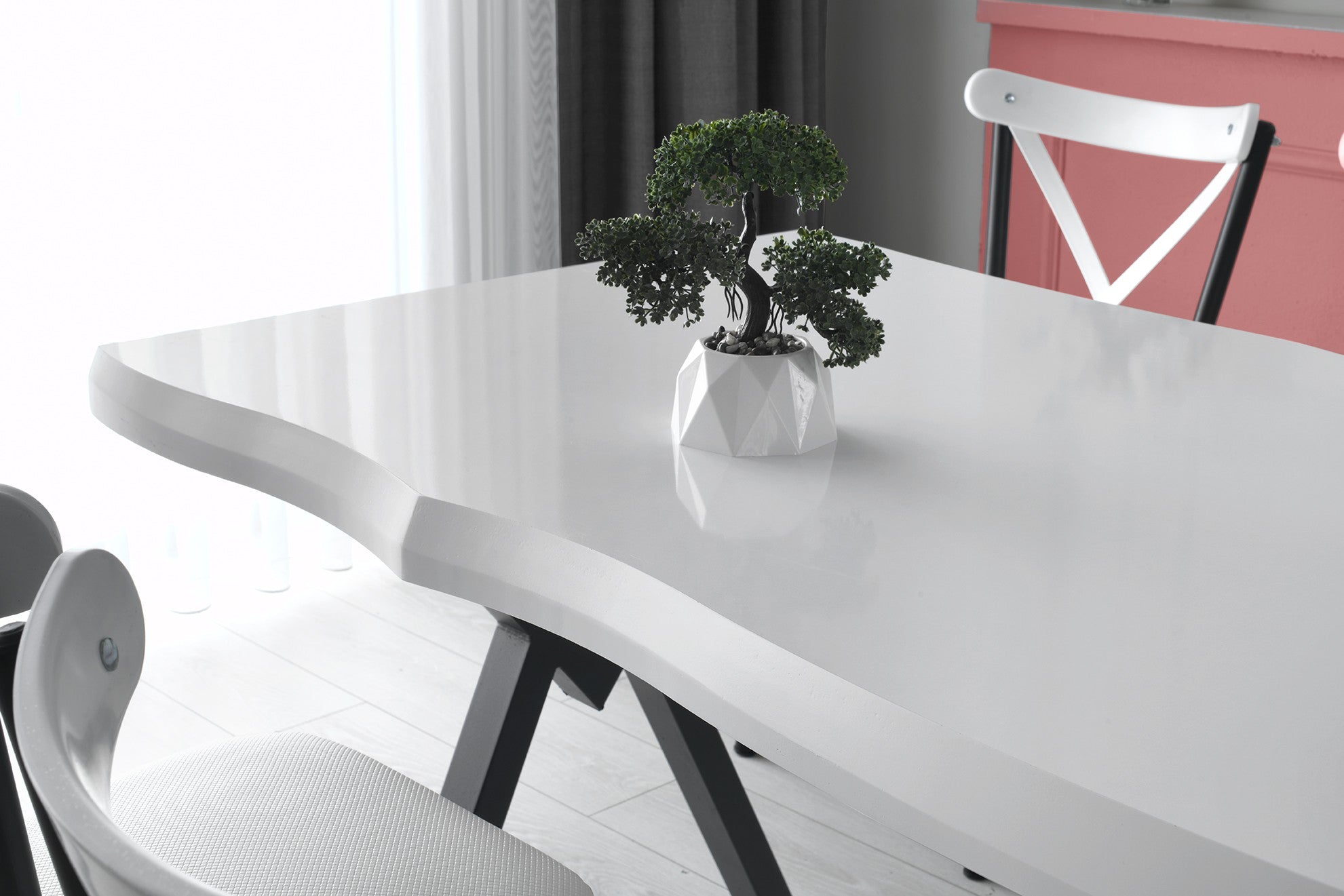 Mesa de jantar-Efor-Branco