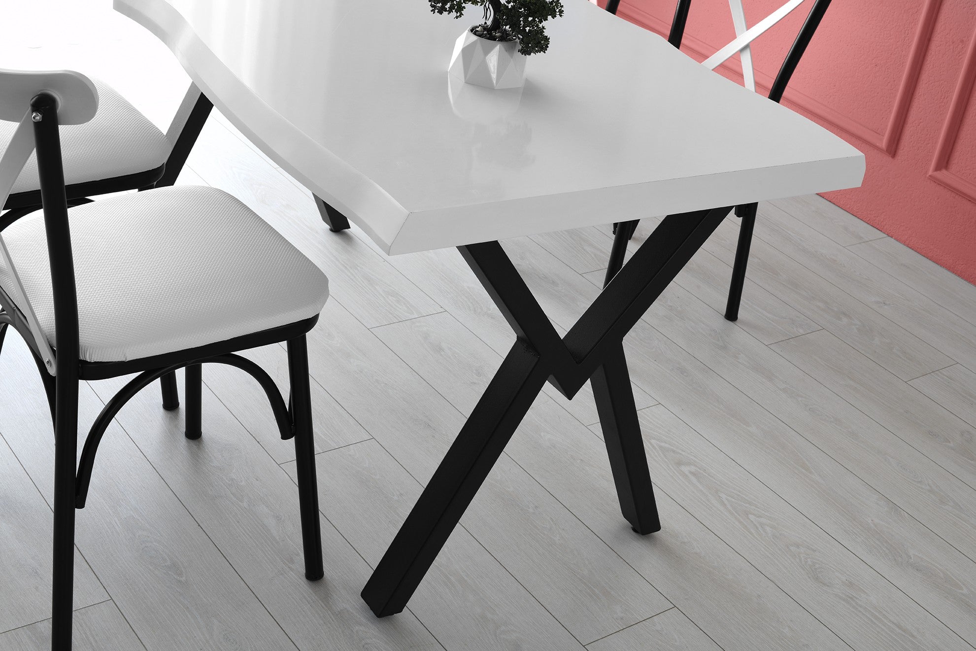Mesa de jantar-Efor-Branco