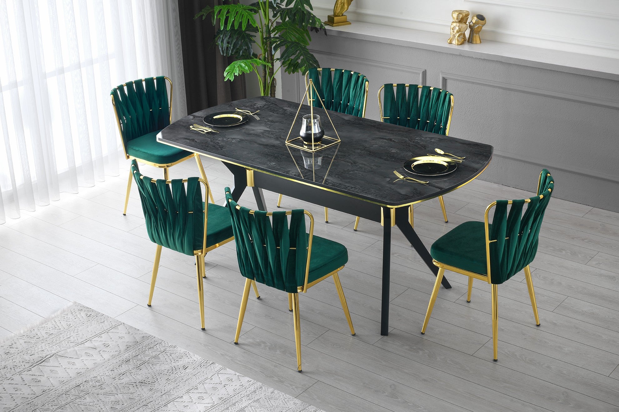 Mesa de jantar-İkon-Multicolorido