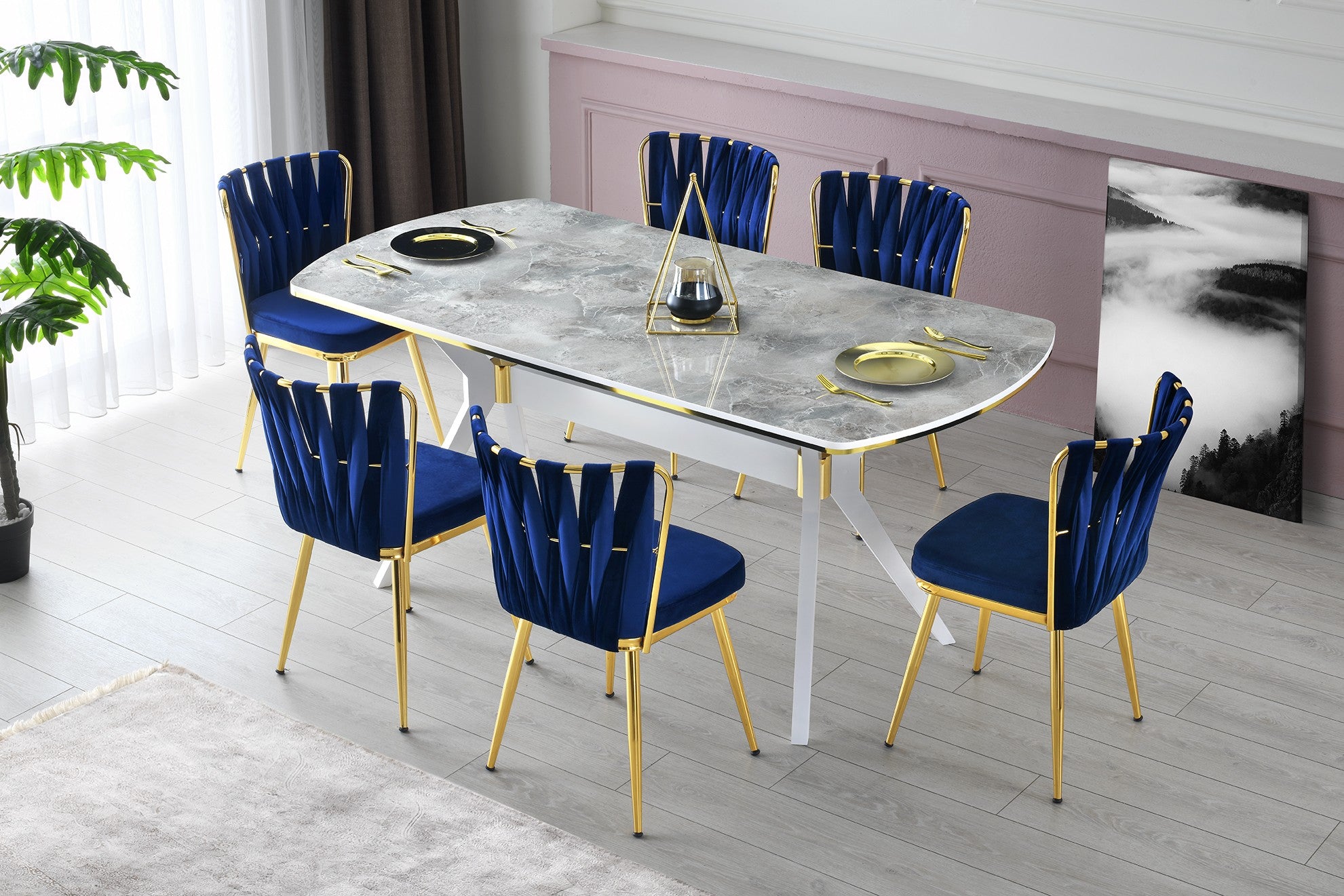 Mesa de jantar-İkon-Multicolorido
