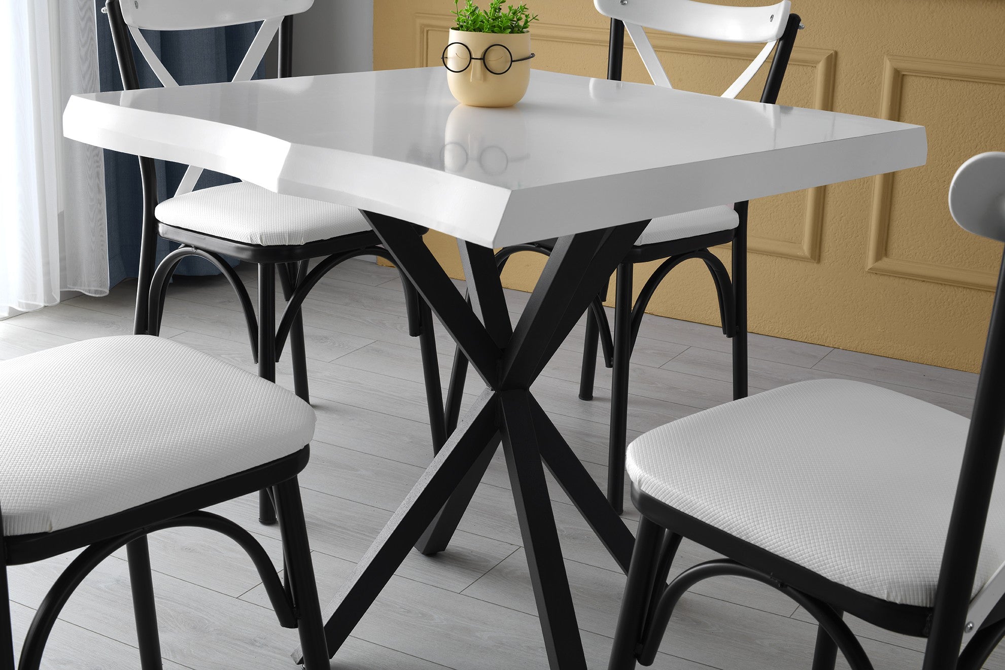 Mesa de jantar-Safir-Branco