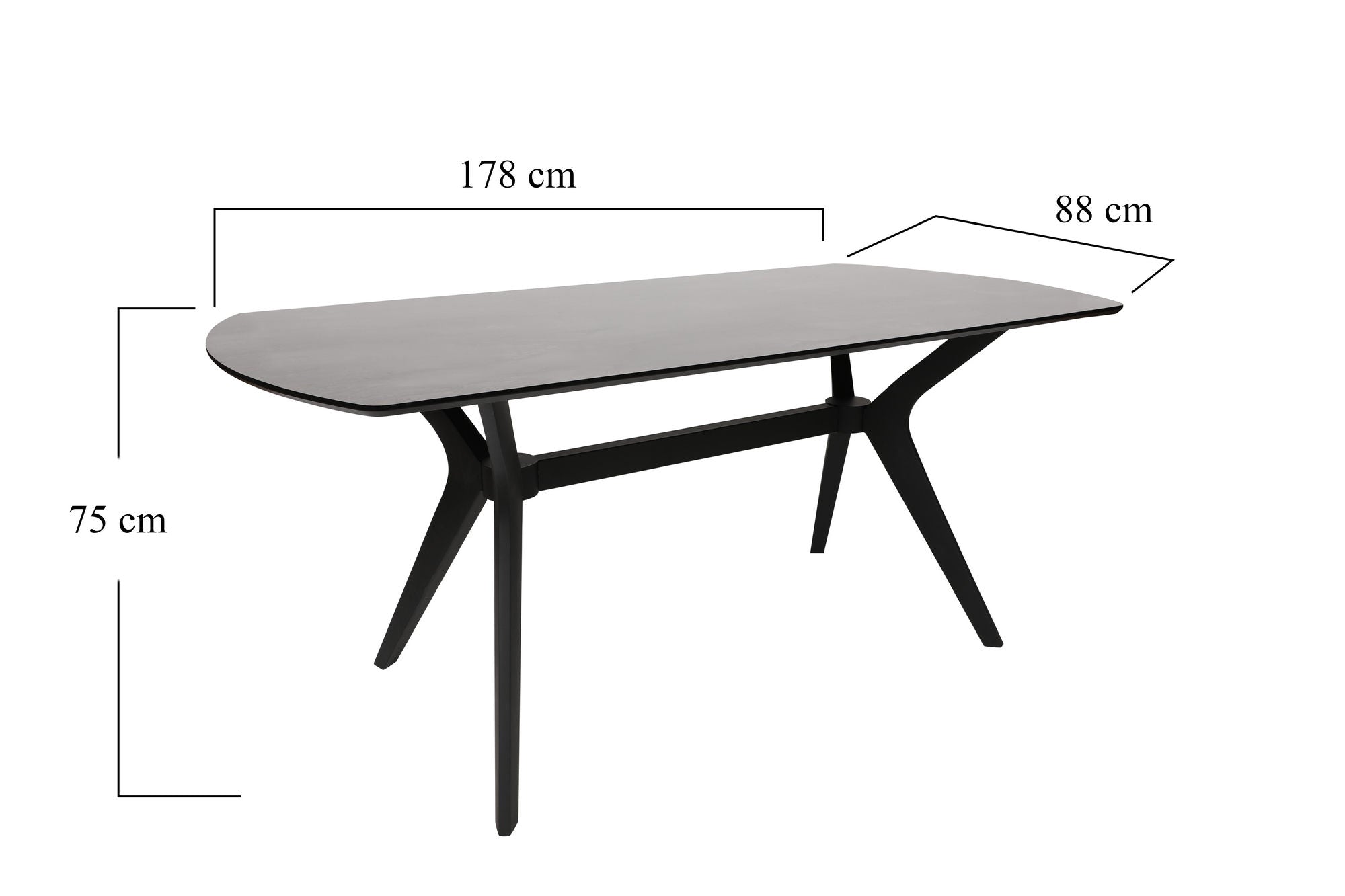Mesa de jantar-Ares-Preto