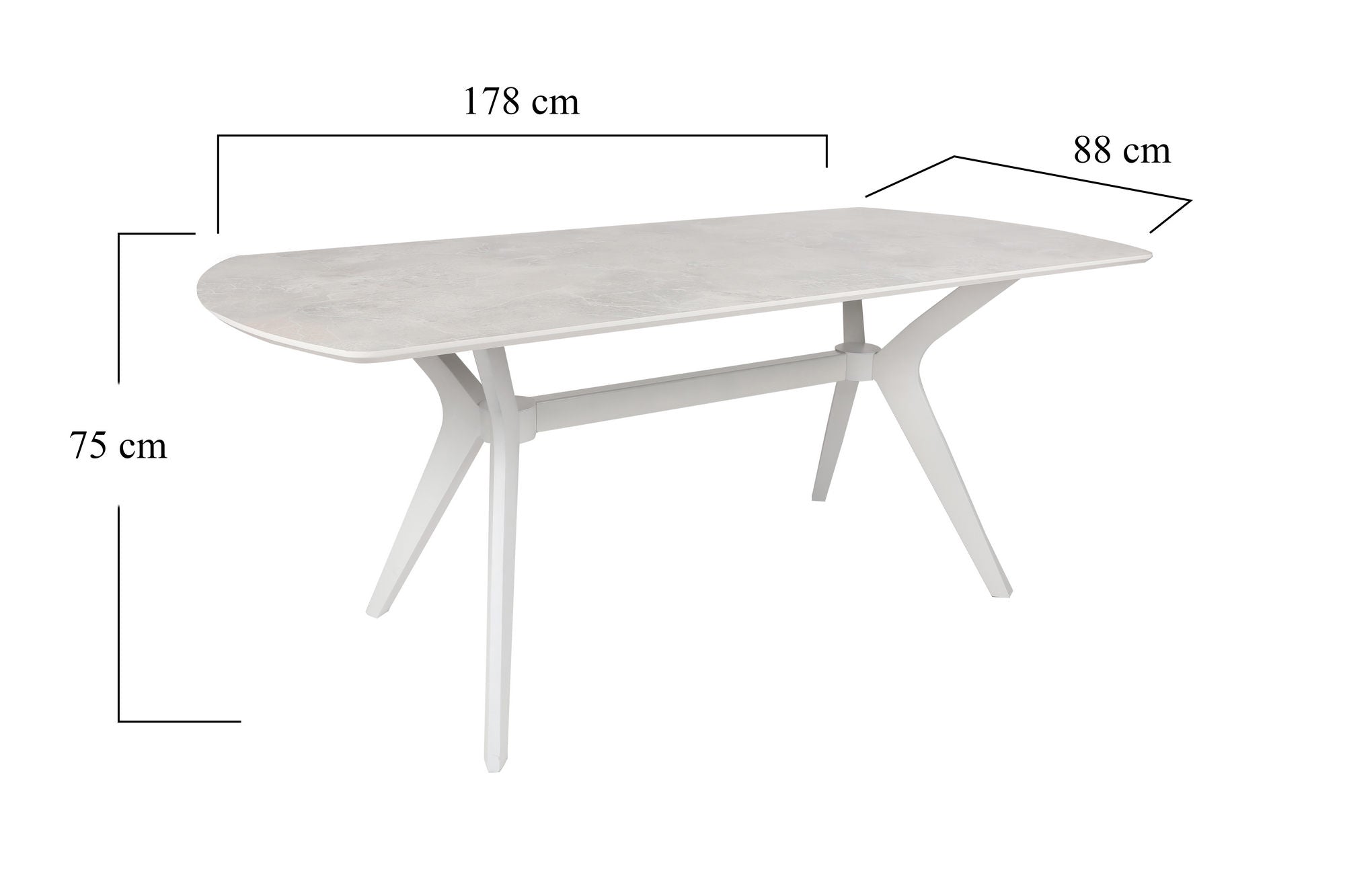 Mesa de jantar-Ares-Branco