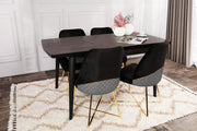 Mesa de Jantar Extensível-Inci-Preto