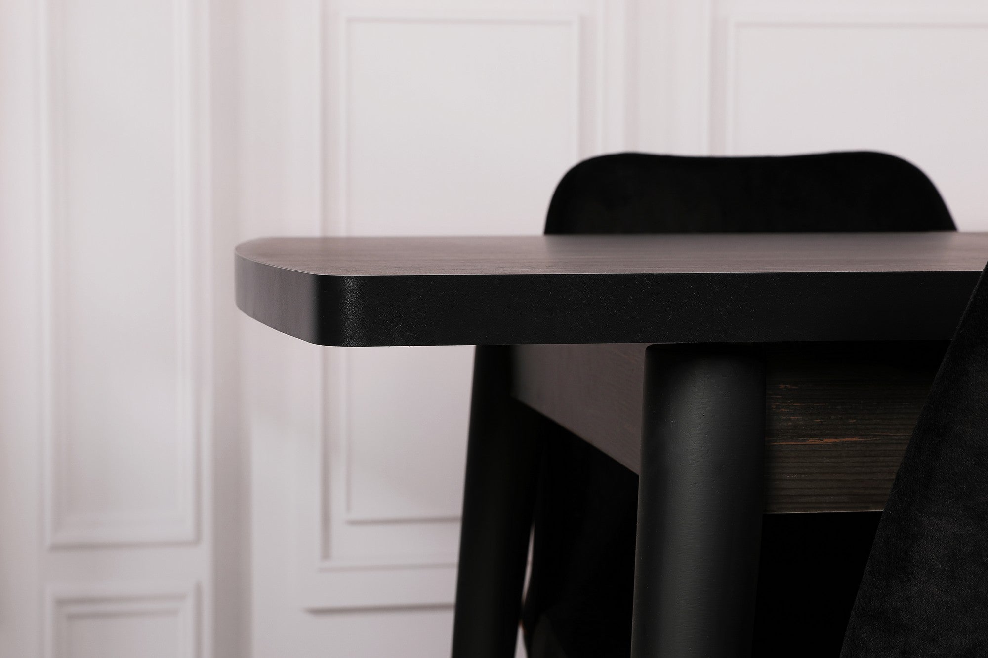 Mesa de Jantar Extensível-Inci-Preto