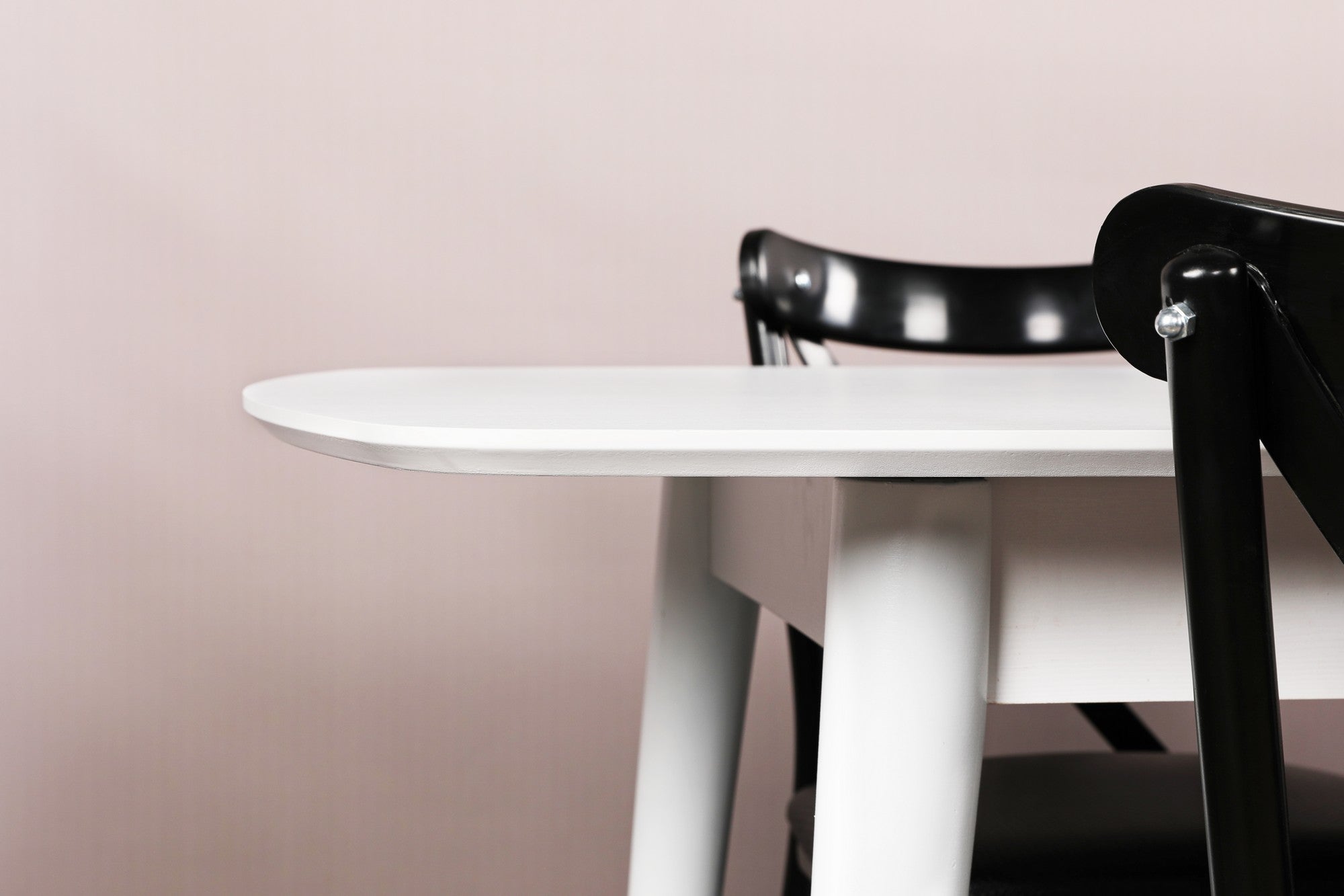 Mesa de Jantar Extensível-Retro-Branco