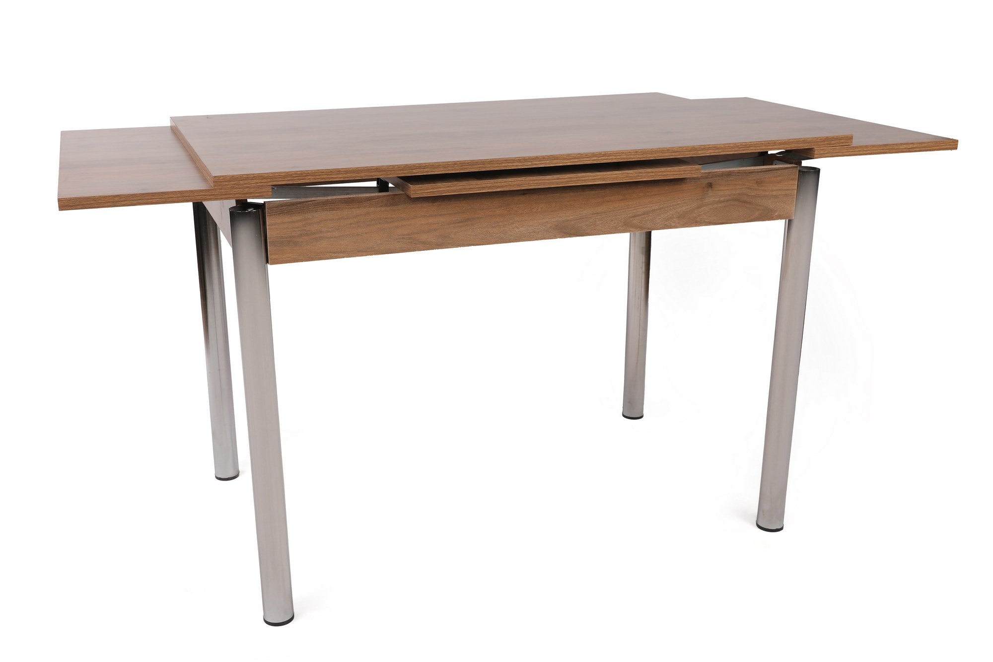 Mesa de Jantar Extensível-Polo-Nogueira
Prata
