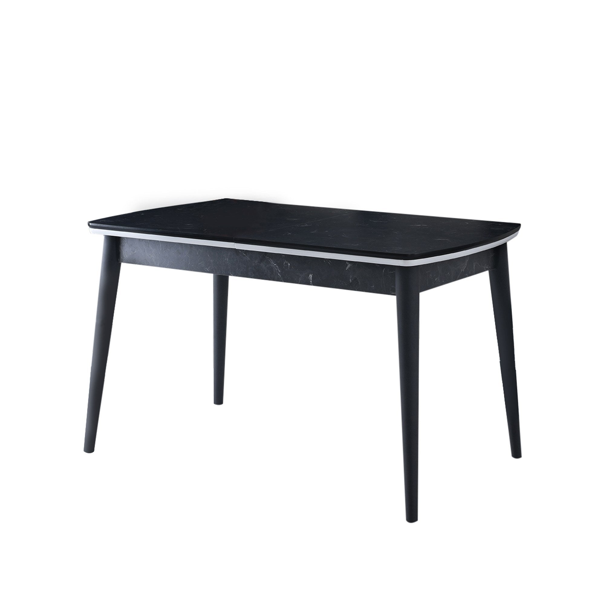 Mesa de Jantar Extensível-Vega-Preto
Branco