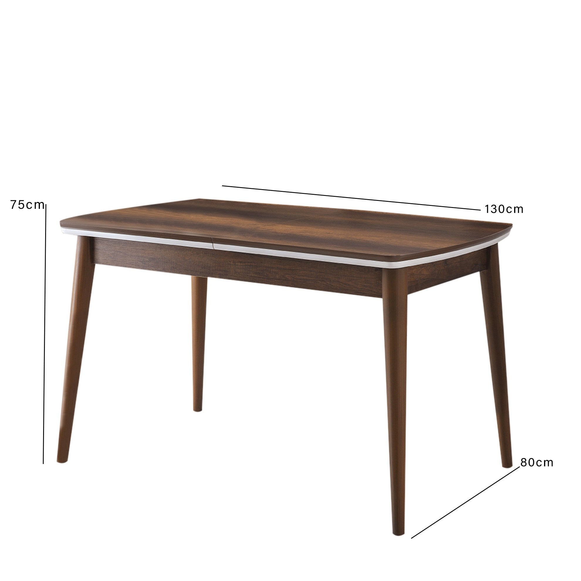 Mesa de Jantar Extensível-Vega-Nogueira
Branco
