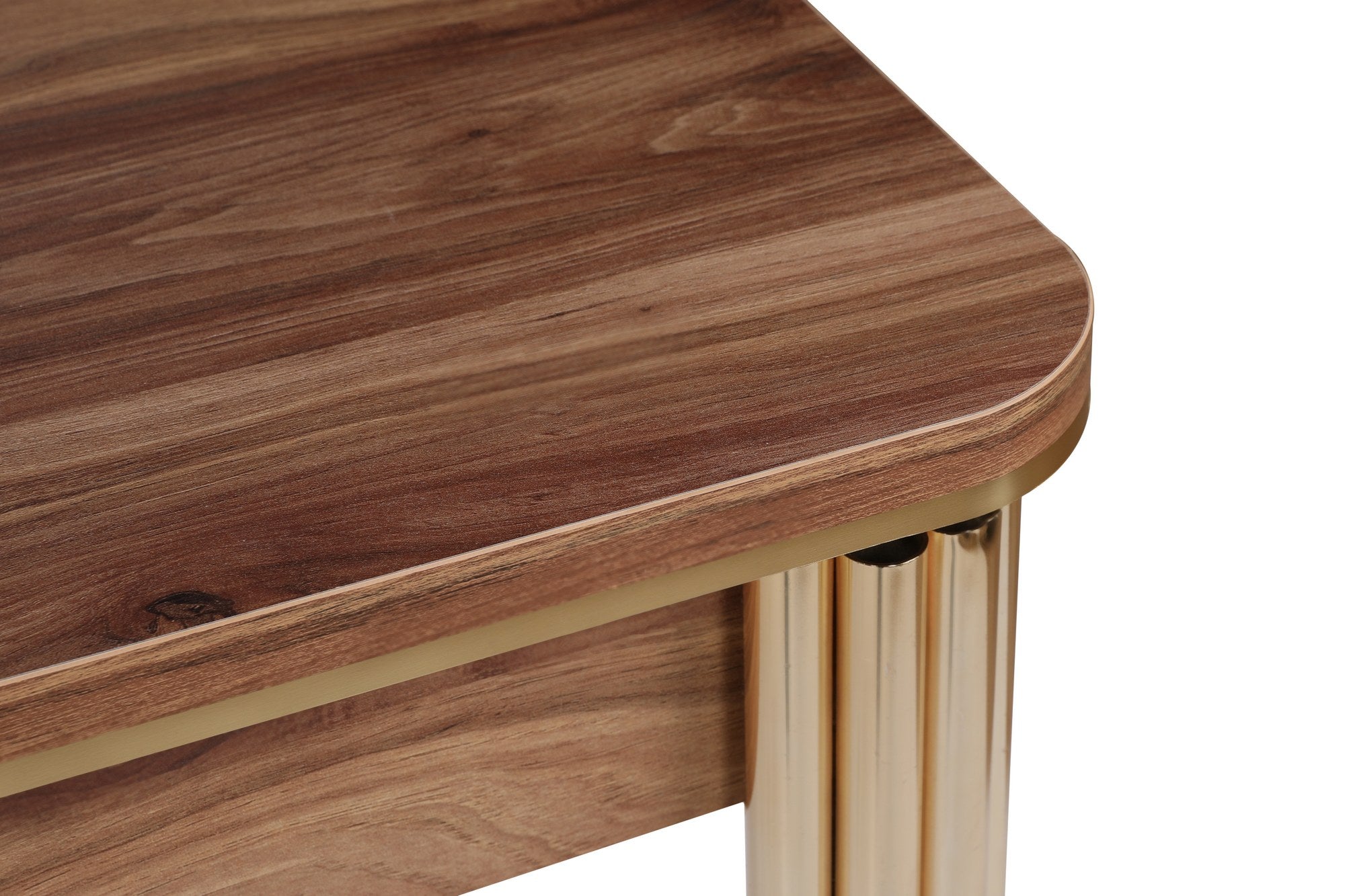 Mesa de Jantar Extensível-Damla-Nogueira
Ouro
