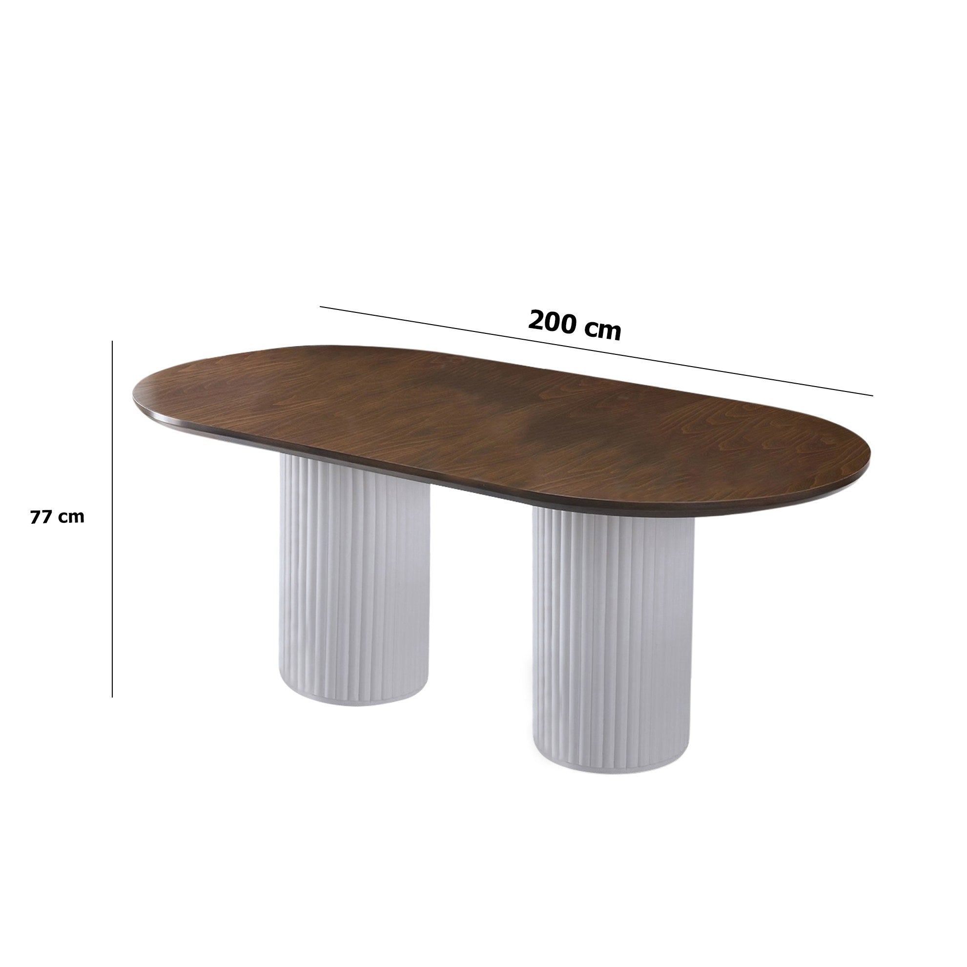 Mesa de jantar-LI-Nogueira
Branco