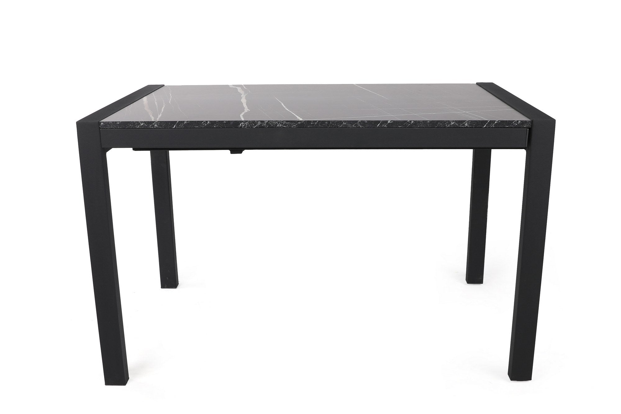 Mesa de Jantar Extensível-Silva-Preto