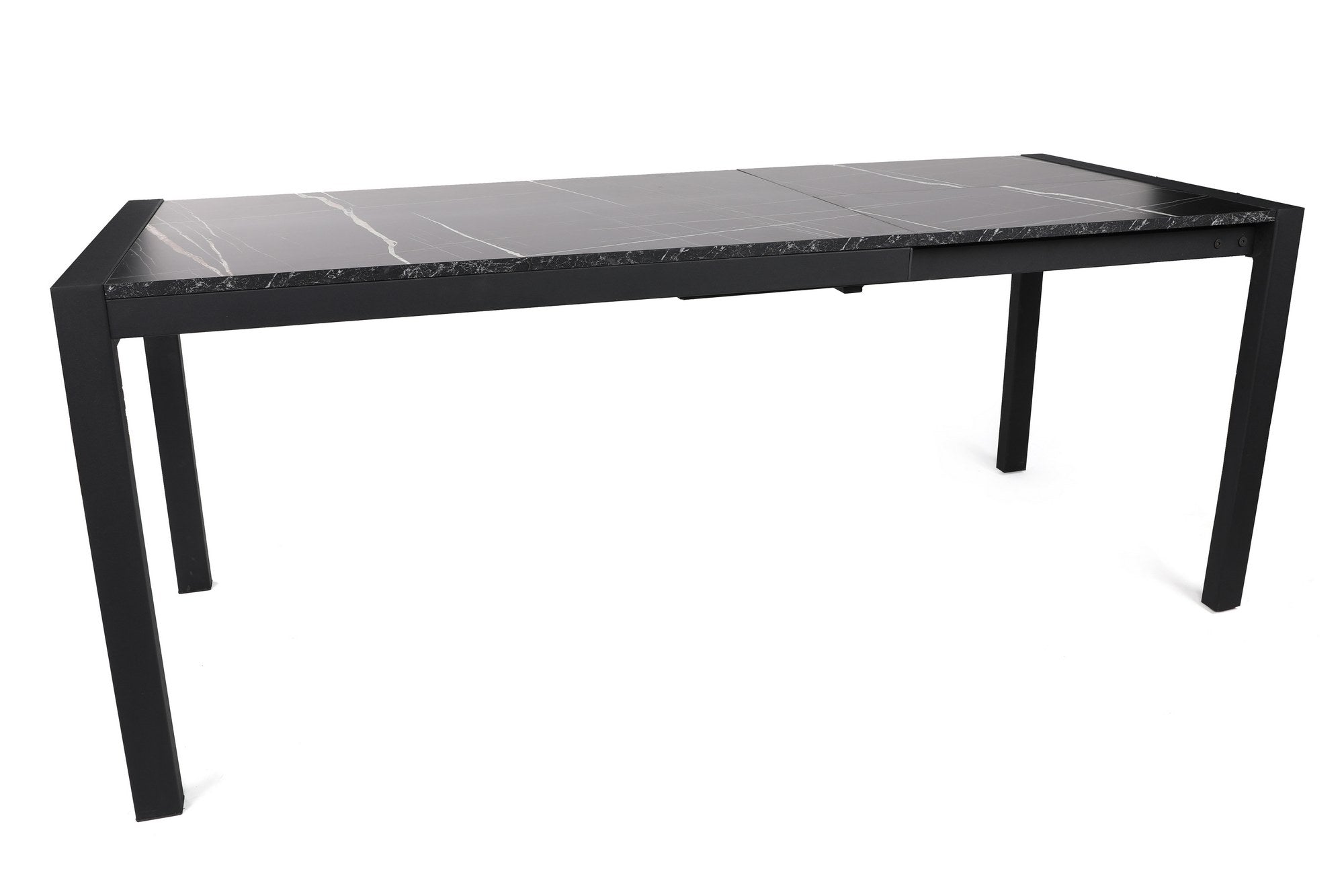 Mesa de Jantar Extensível-Silva-Preto