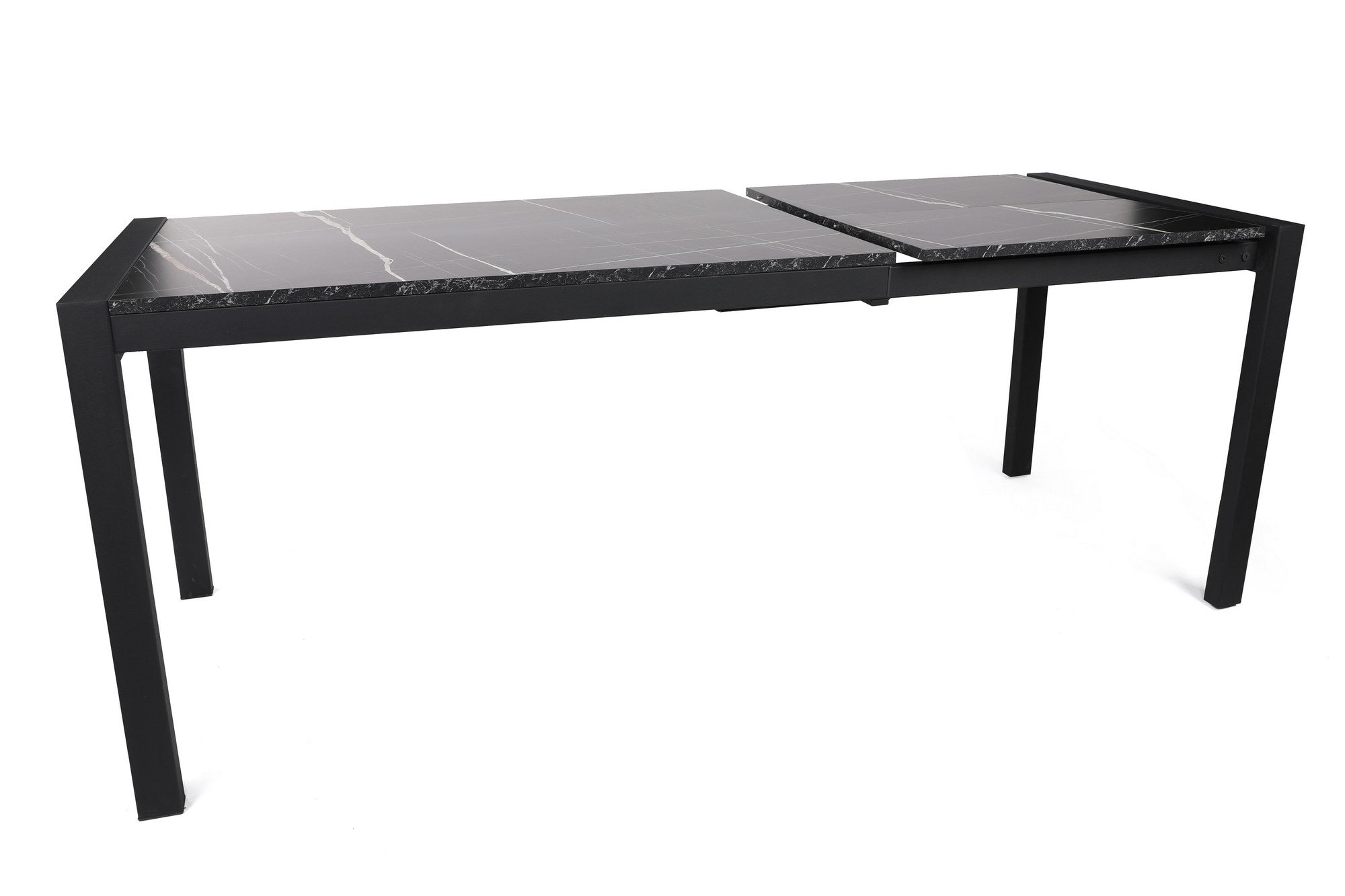 Mesa de Jantar Extensível-Silva-Preto